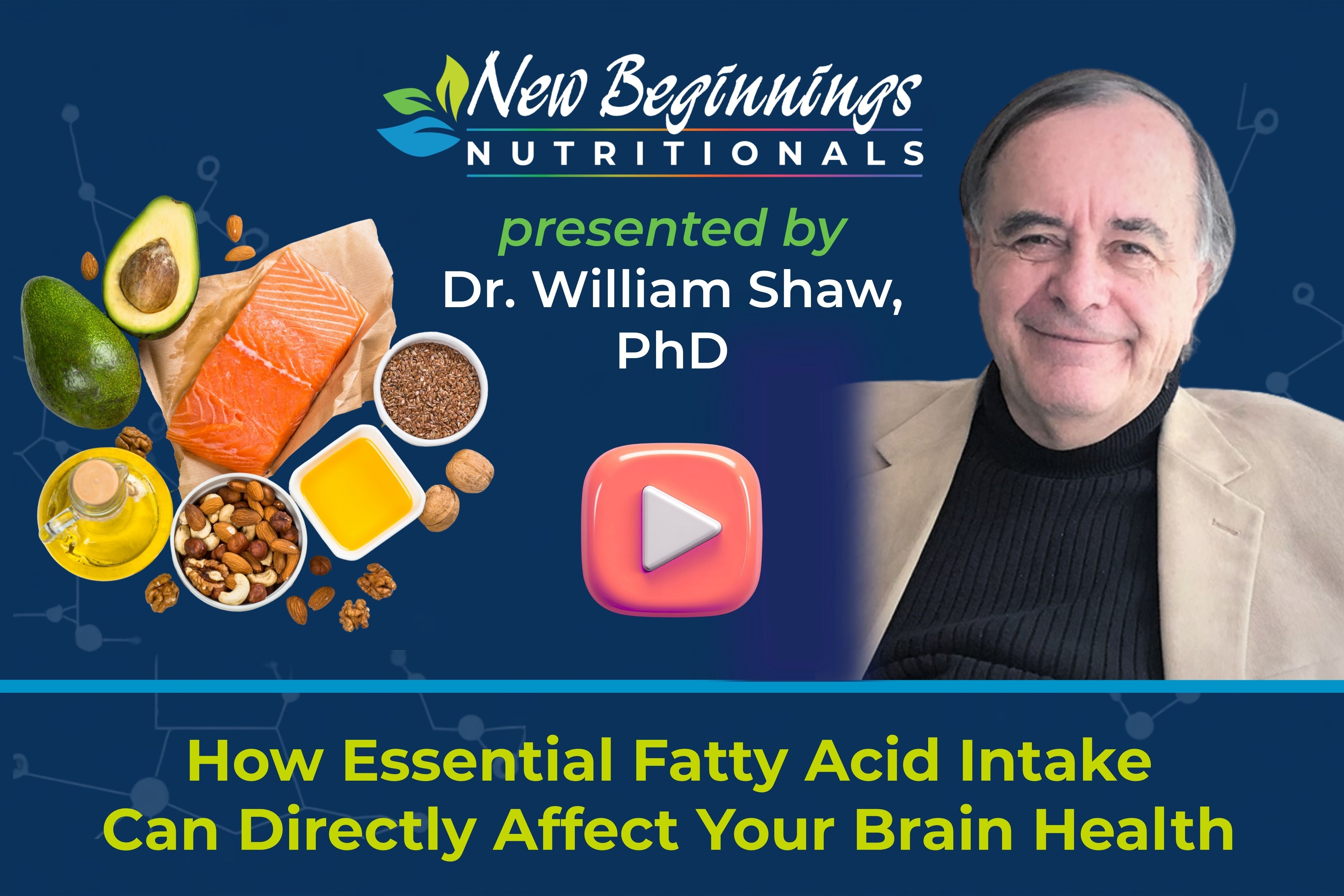 How Essential Fatty Acid Intake Can Directly Affect Your Brain Health
