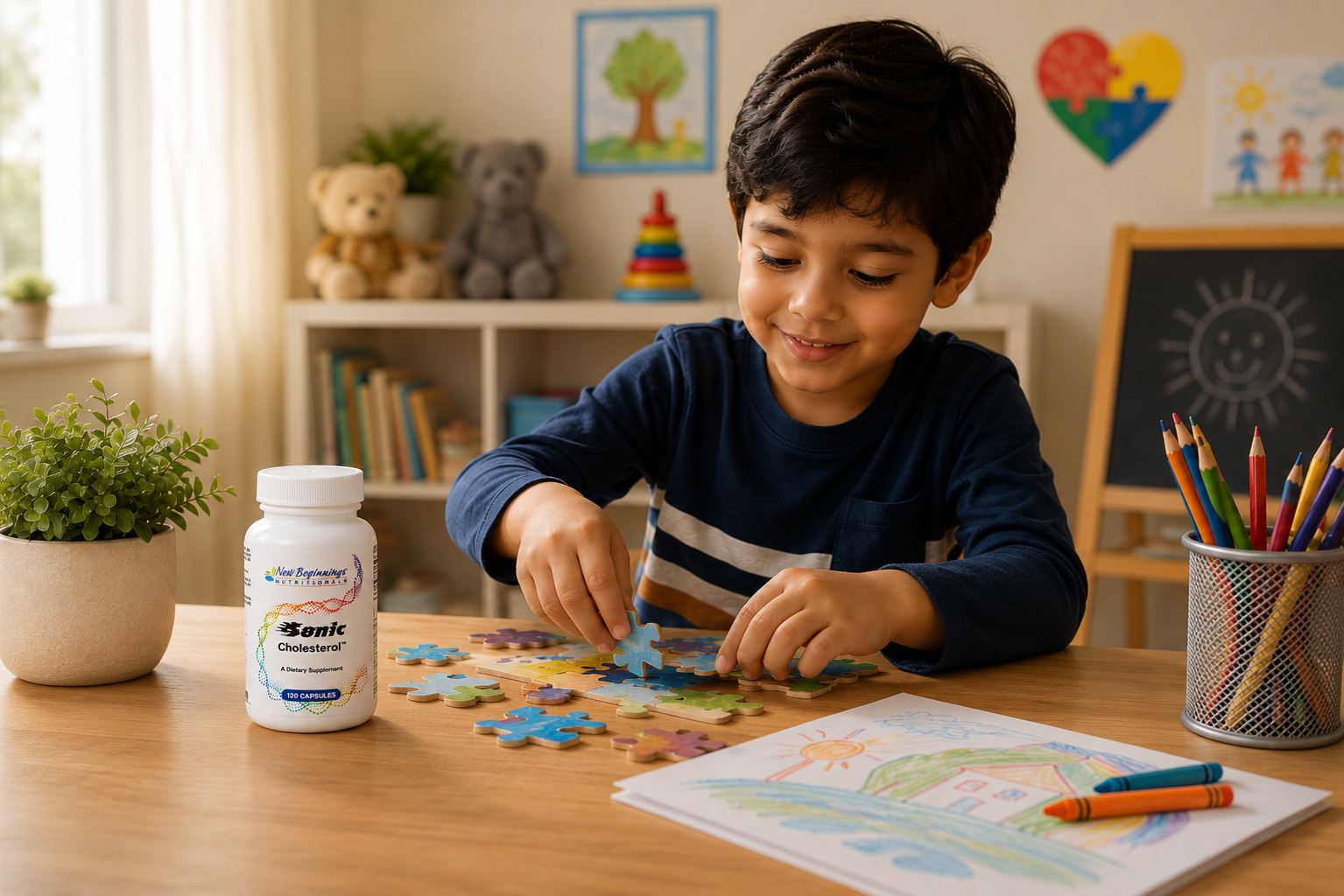 The Role of Cholesterol in Autistic Behaviors