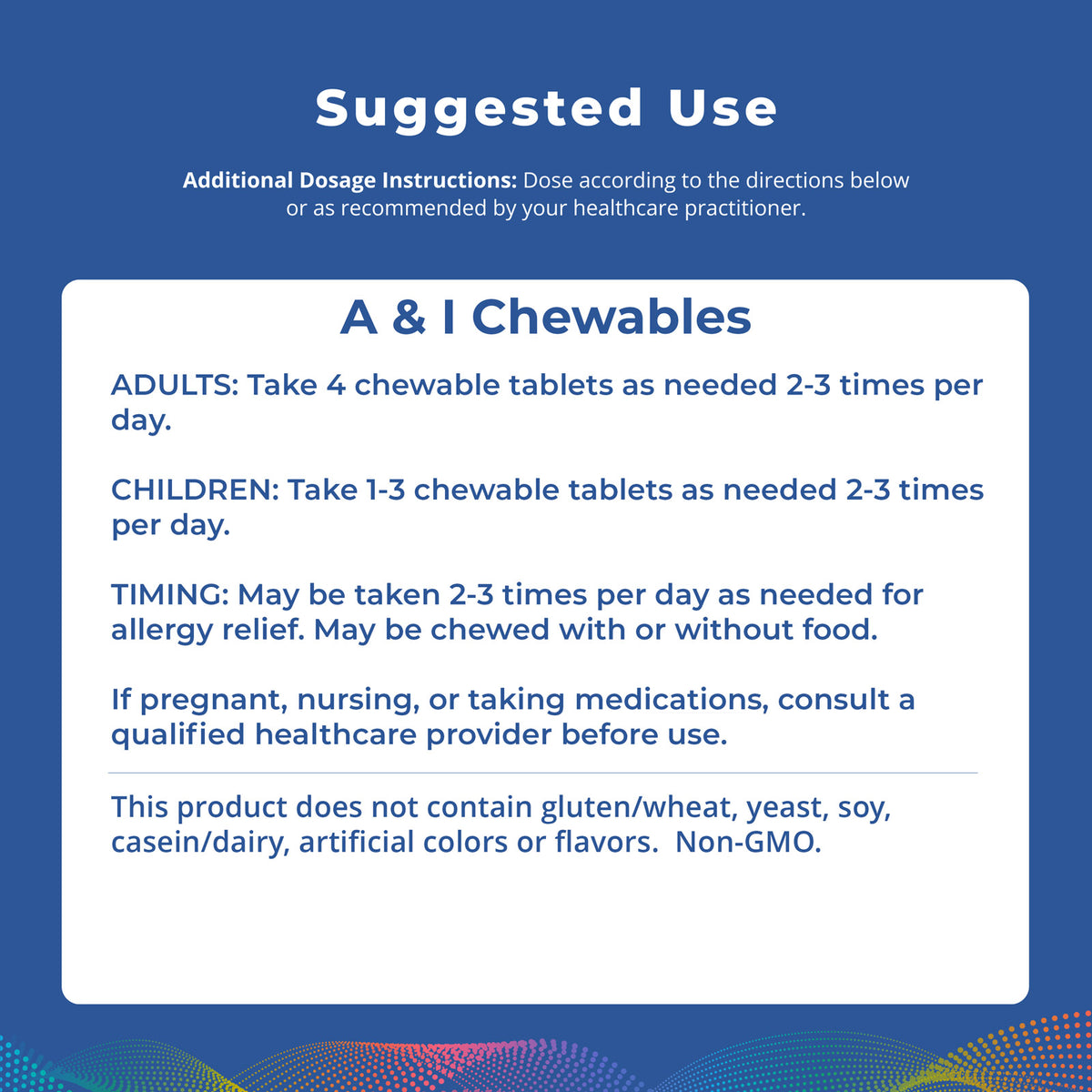 A&I Chewables - 60 Tablets