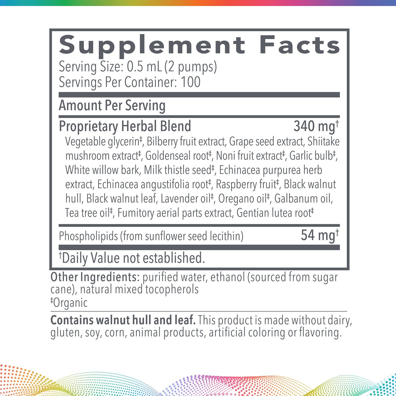 Biocidin Liposomal Formula, 50 ml.