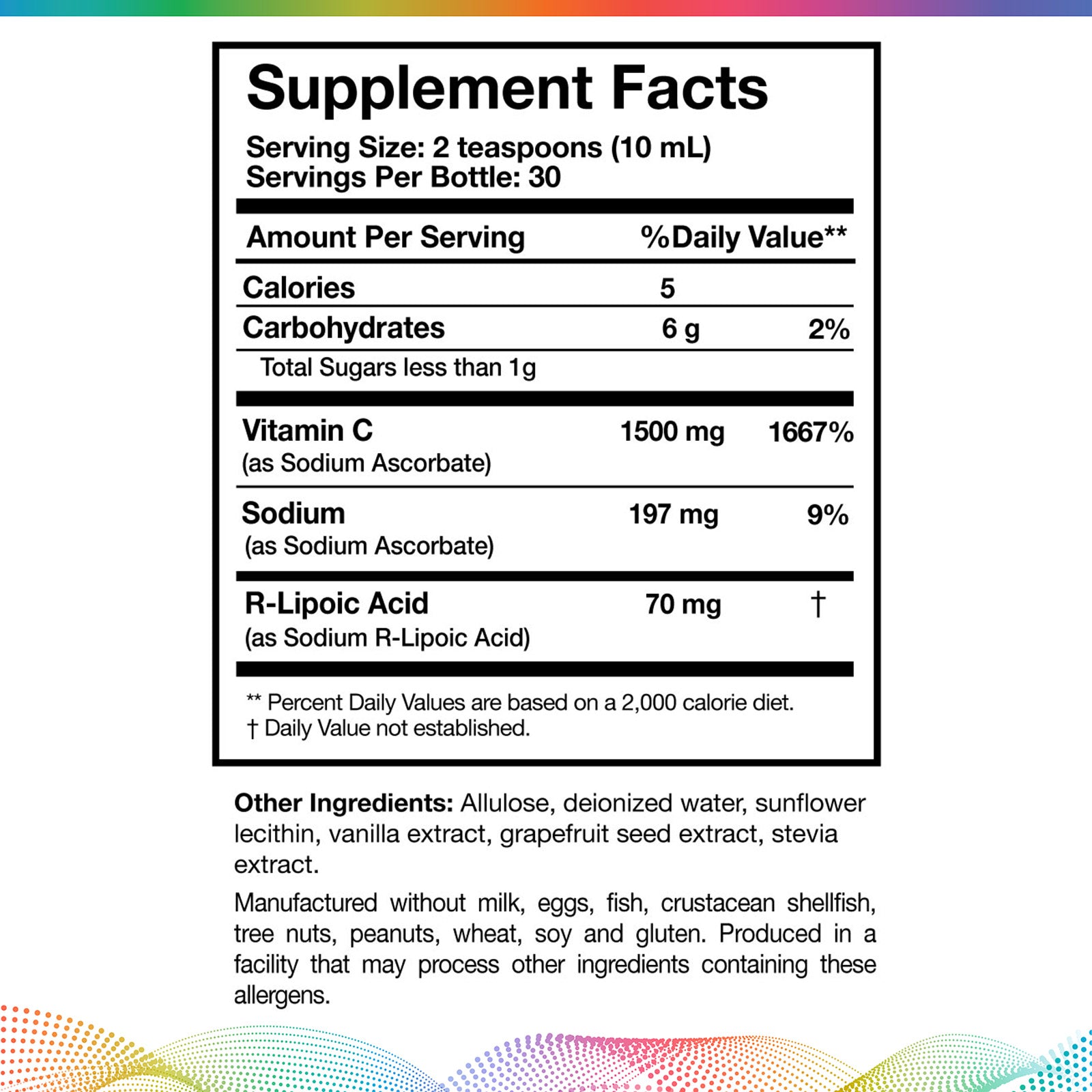 C-RLA (Liposomal Vitamin C & R-Lipoic Acid), 10 fl oz