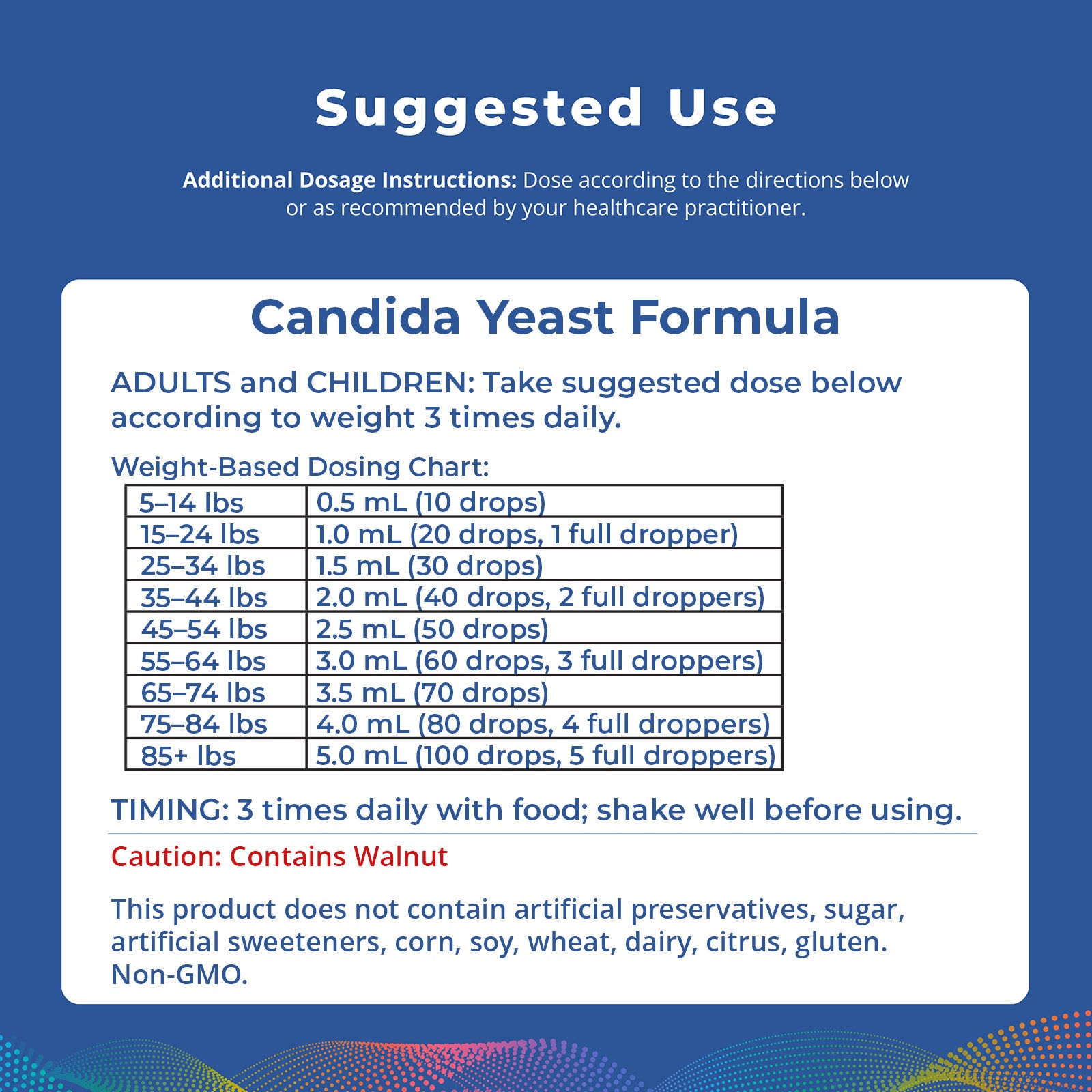 Candida Yeast Formula, 4 oz.