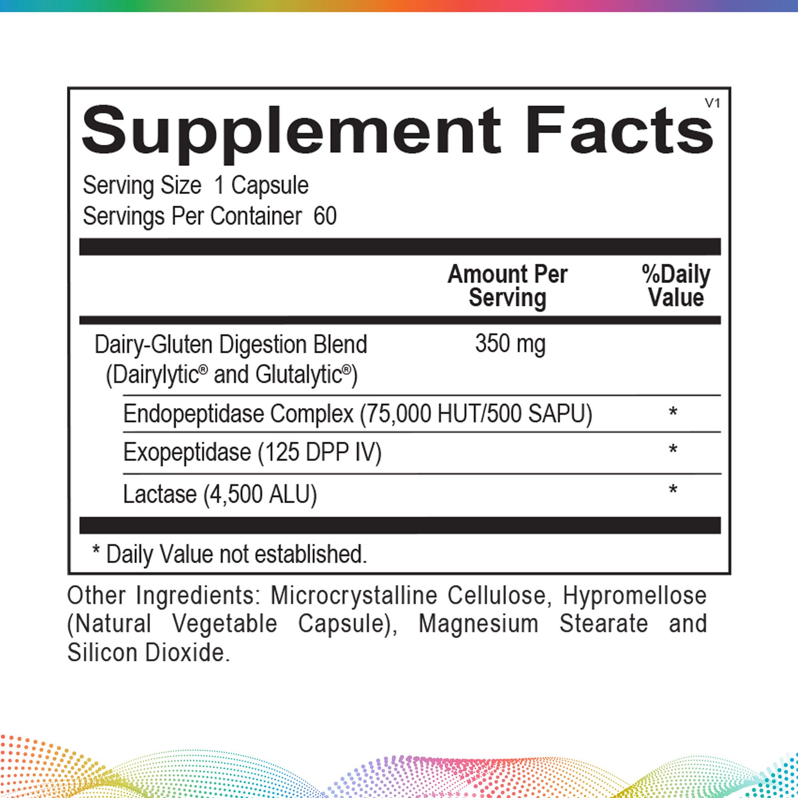 Dairy & Gluten Digest, 60 Capsules