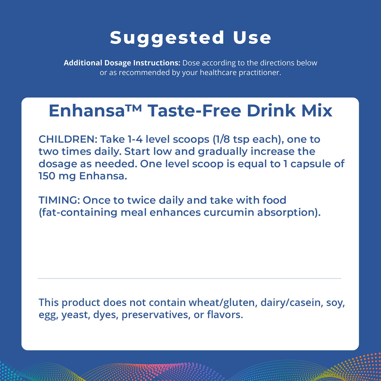 Enhansa Taste-Free Drink Mix, 34.4 g