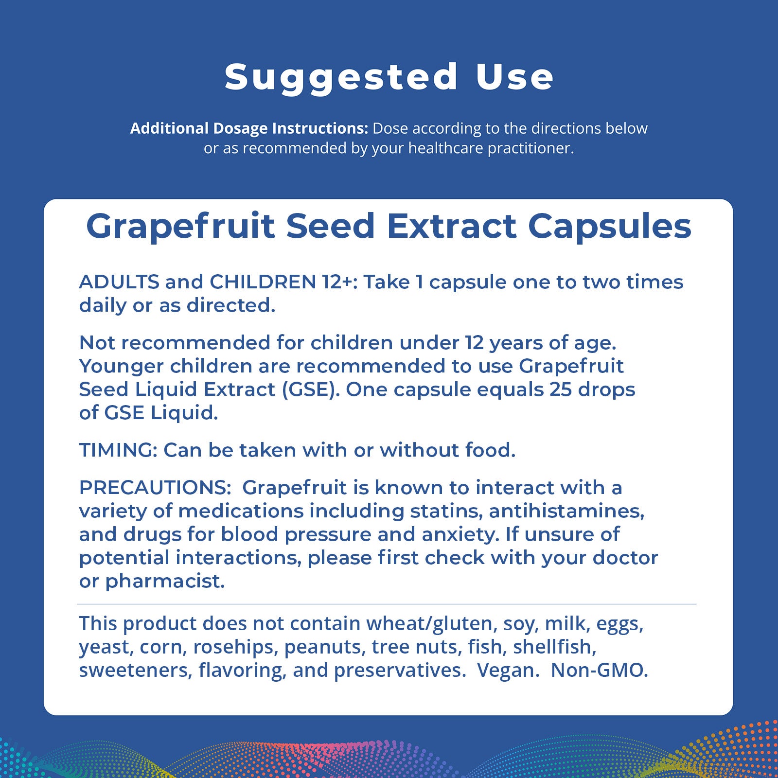 Grapefruit Seed Extract, 60 Capsules