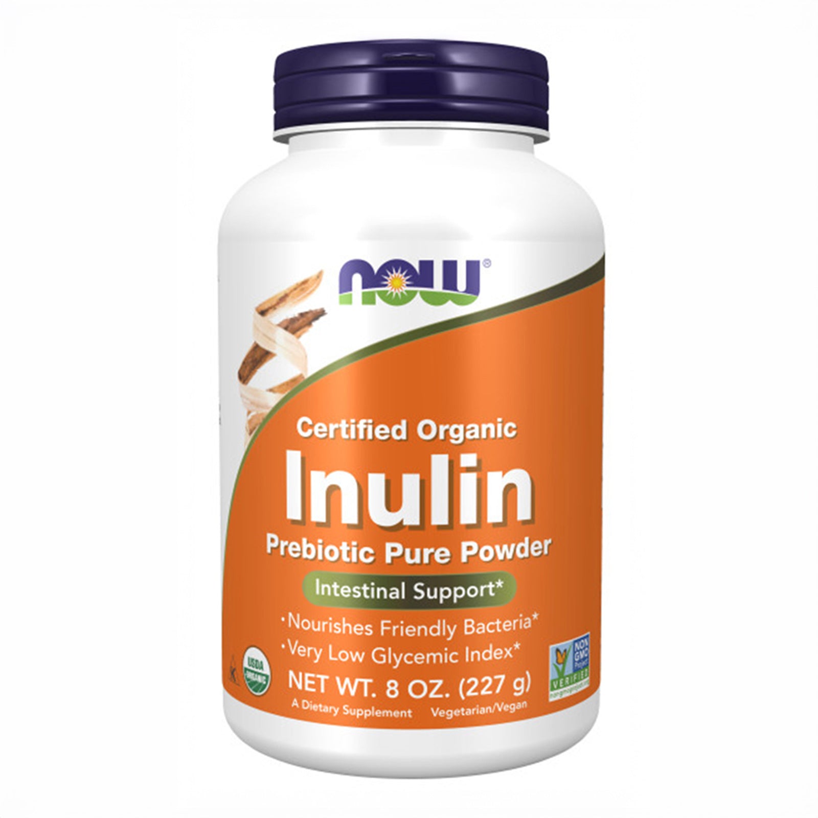 Organic Inulin Powder, 8oz