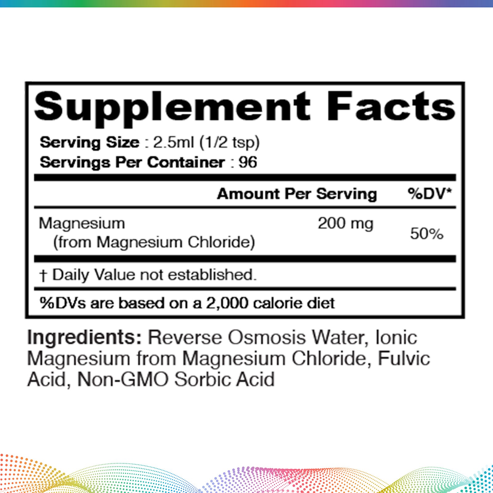 Liquid Ionic Magnesium, 8 oz.