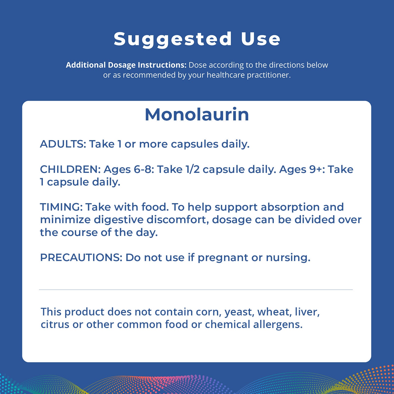 Monolaurin - 600 mg, 90 Capsules
