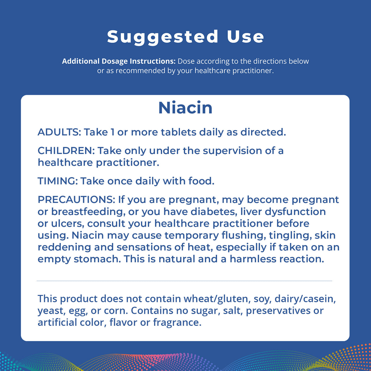 Niacin, 100 tabs