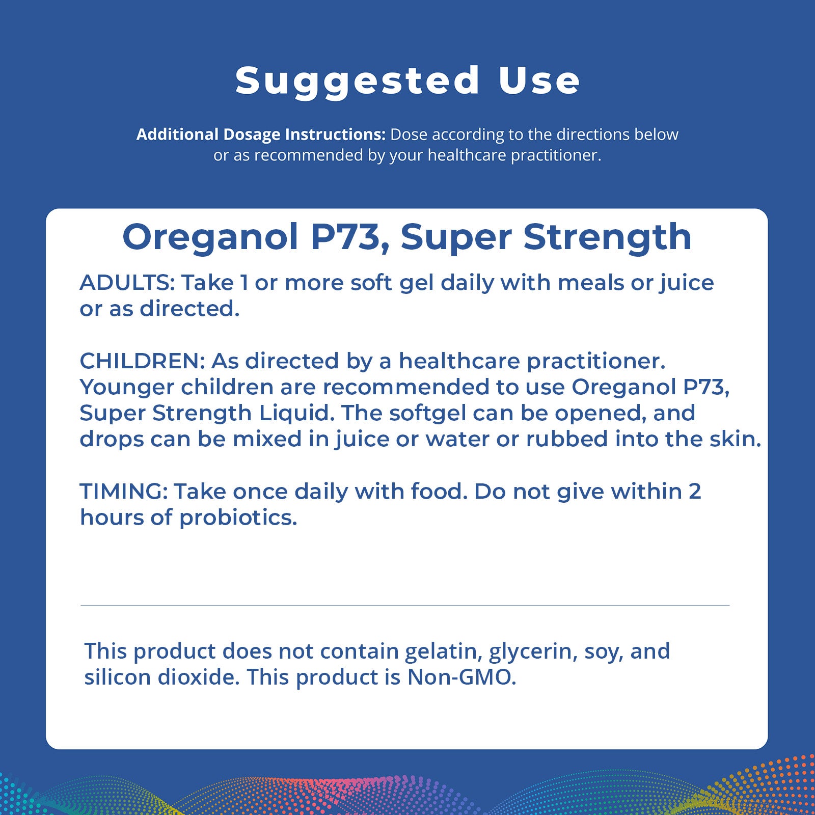 Oreganol P73, Super Strength, 60 cápsulas blandas