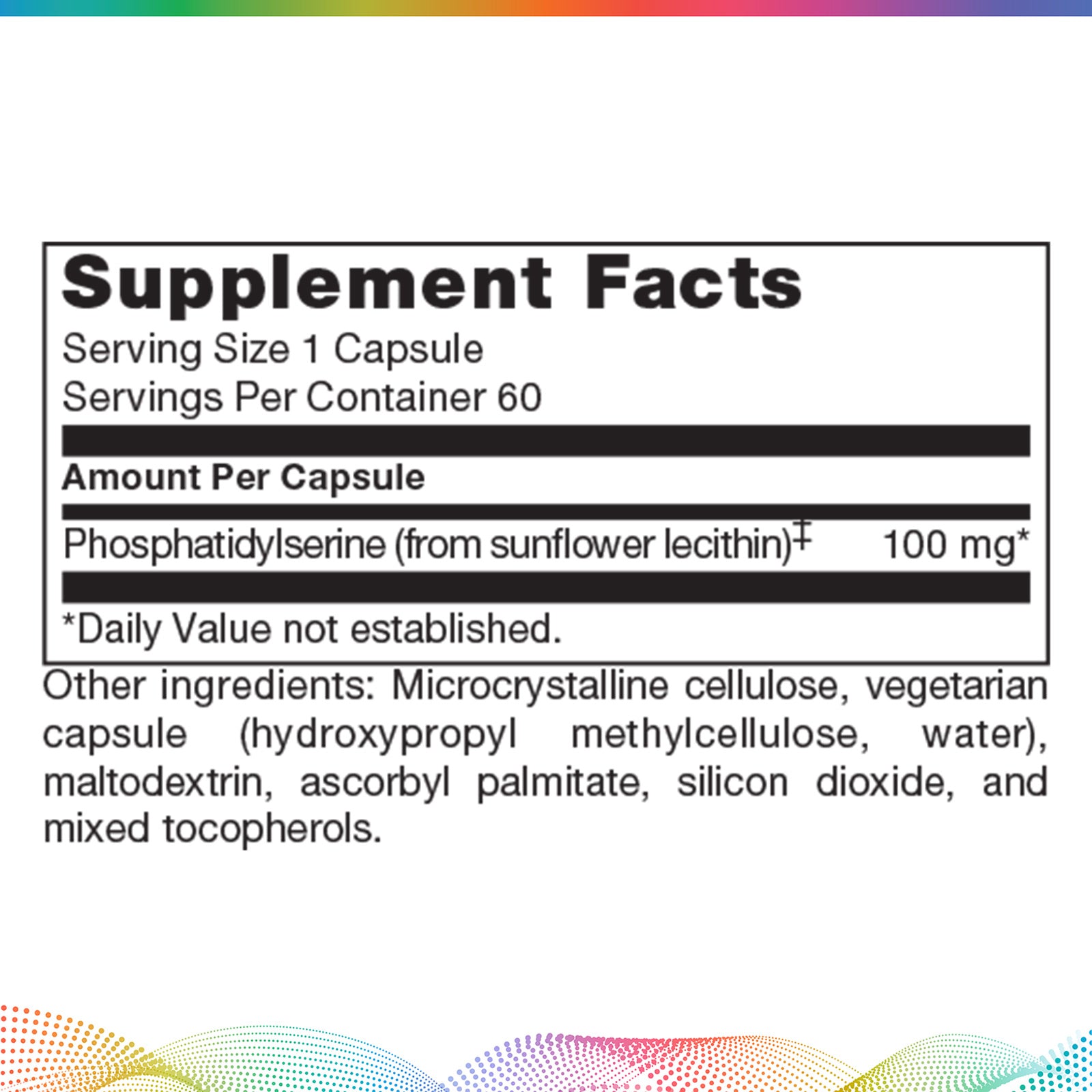 Phosphatidyl Serine SF, 60 Capsules