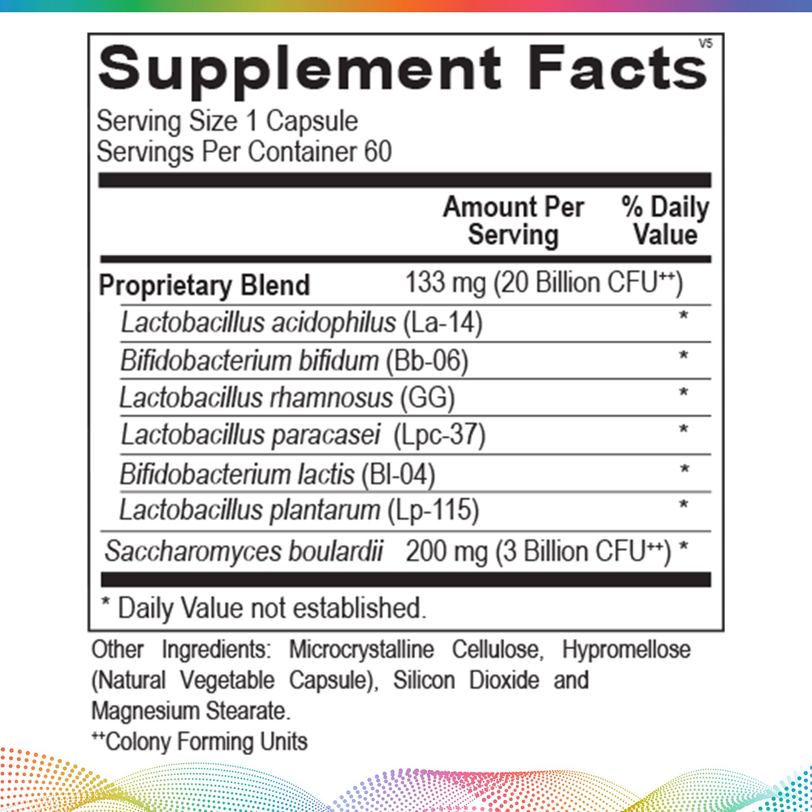 Probiotic Support Formula, 60 Capsules