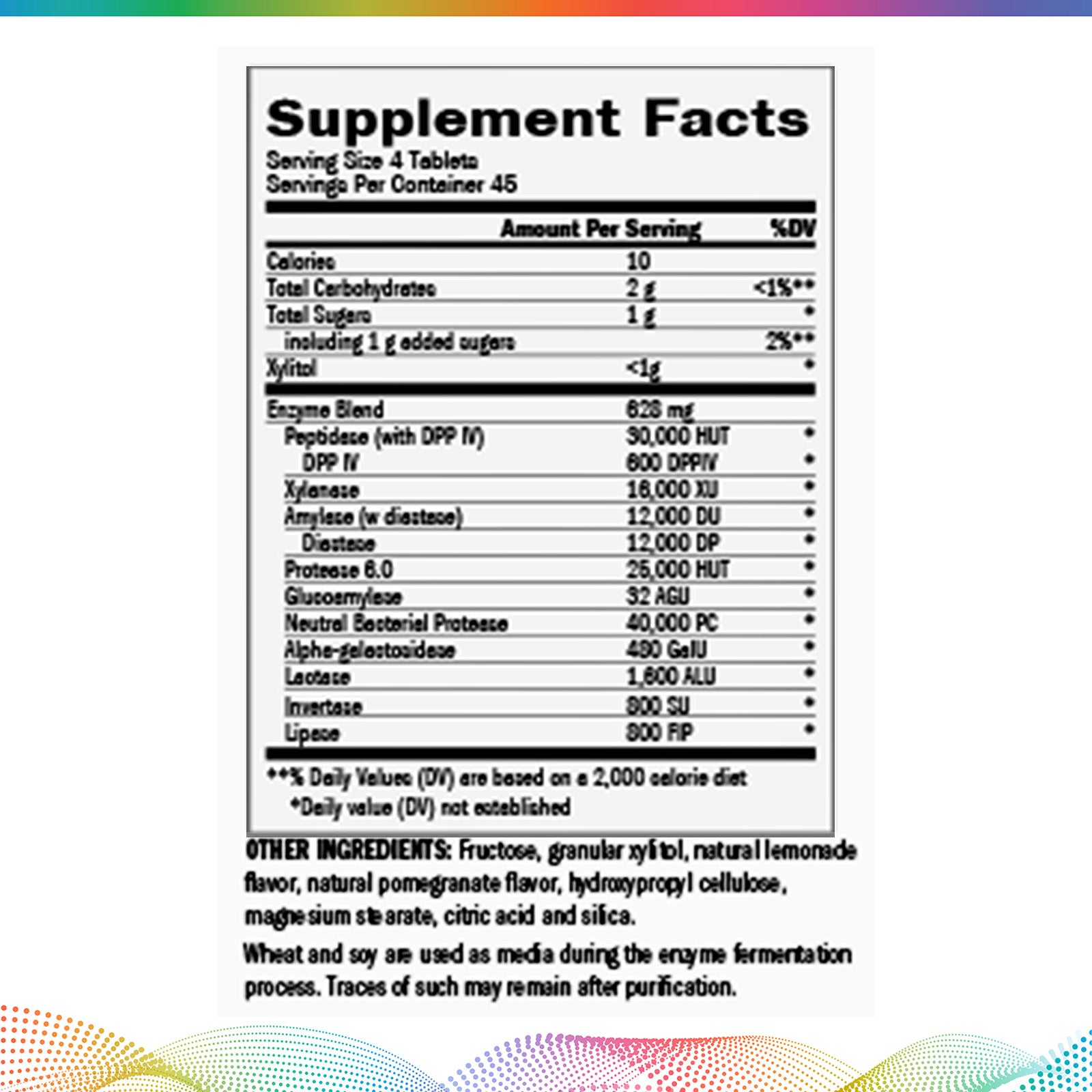 TriEnza Chewables, 180 Tablets