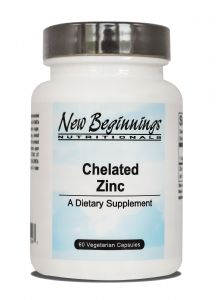 Chelated Zinc 54 mg (60 caps)