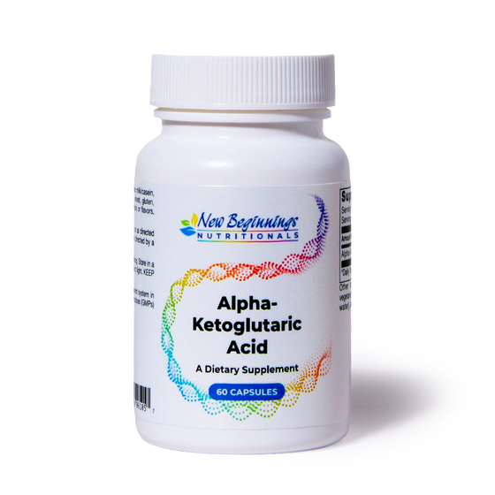 Alpha-Ketoglutaric Acid - 300 mg, 60 Capsules ON SALE!