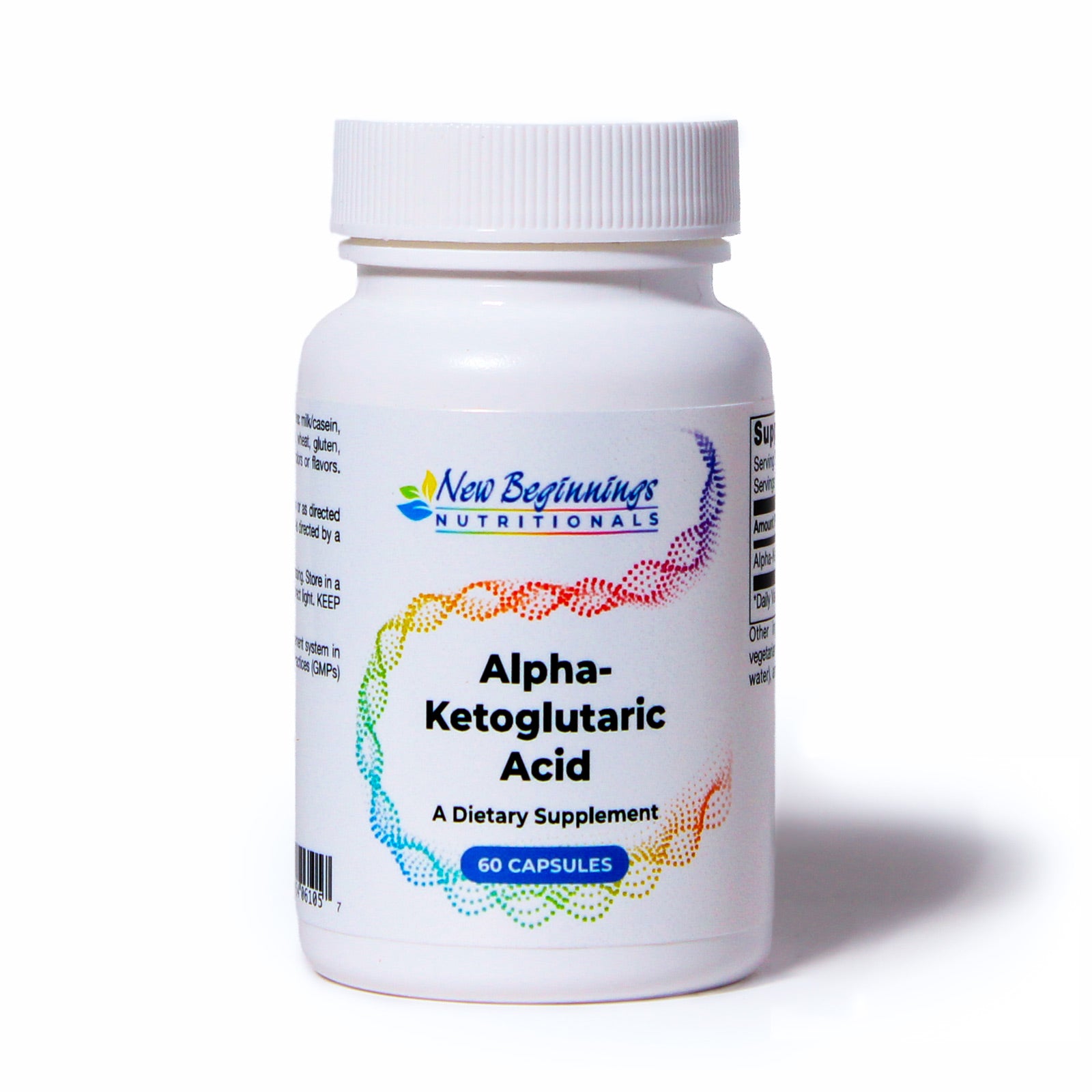 Ácido alfa-cetoglutárico - 300 mg, 60 cápsulas 