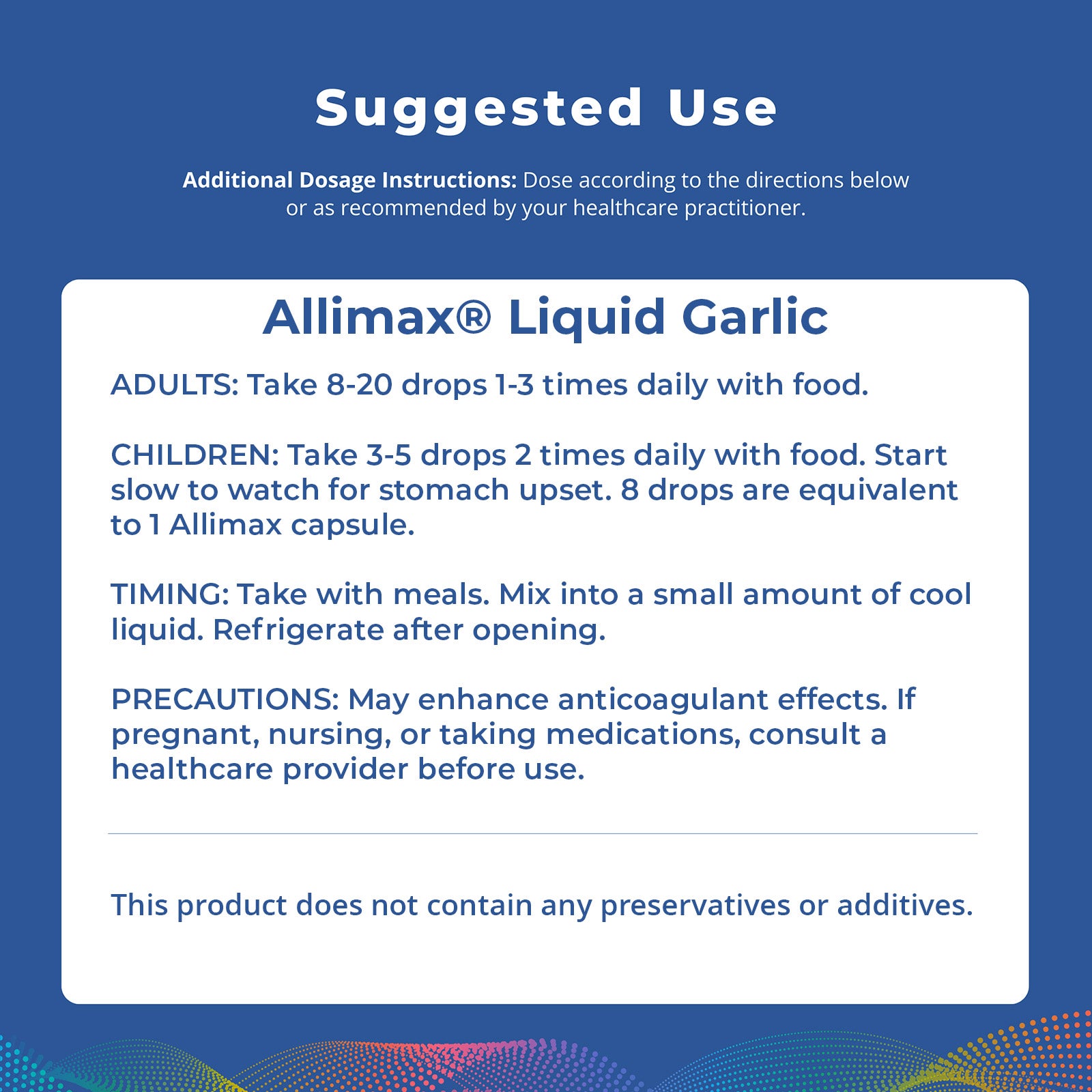 Ajo líquido Allimax, 10 ml
