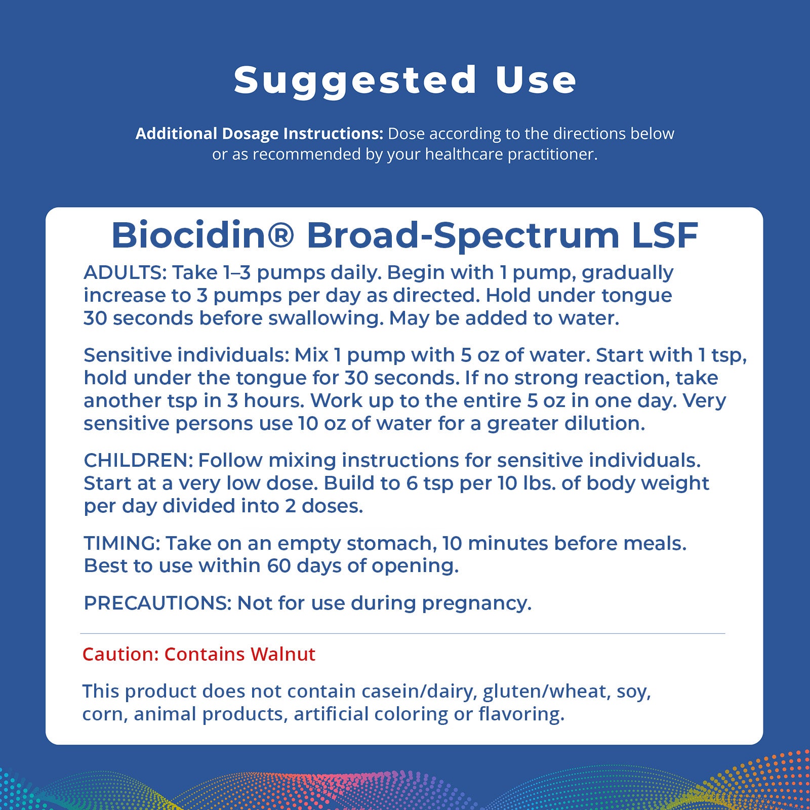 Fórmula liposomal Biocidin, 50 ml. 