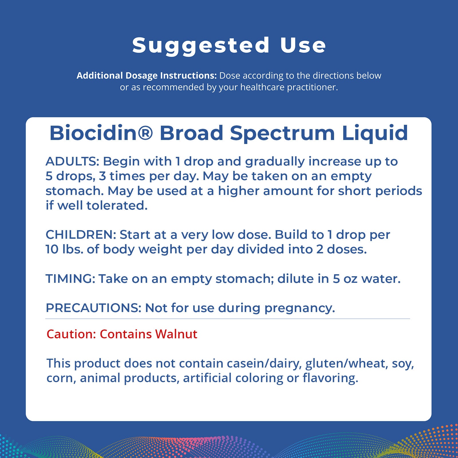 Biocidin Broad-Spectrum Liquid Formula, 30 ml