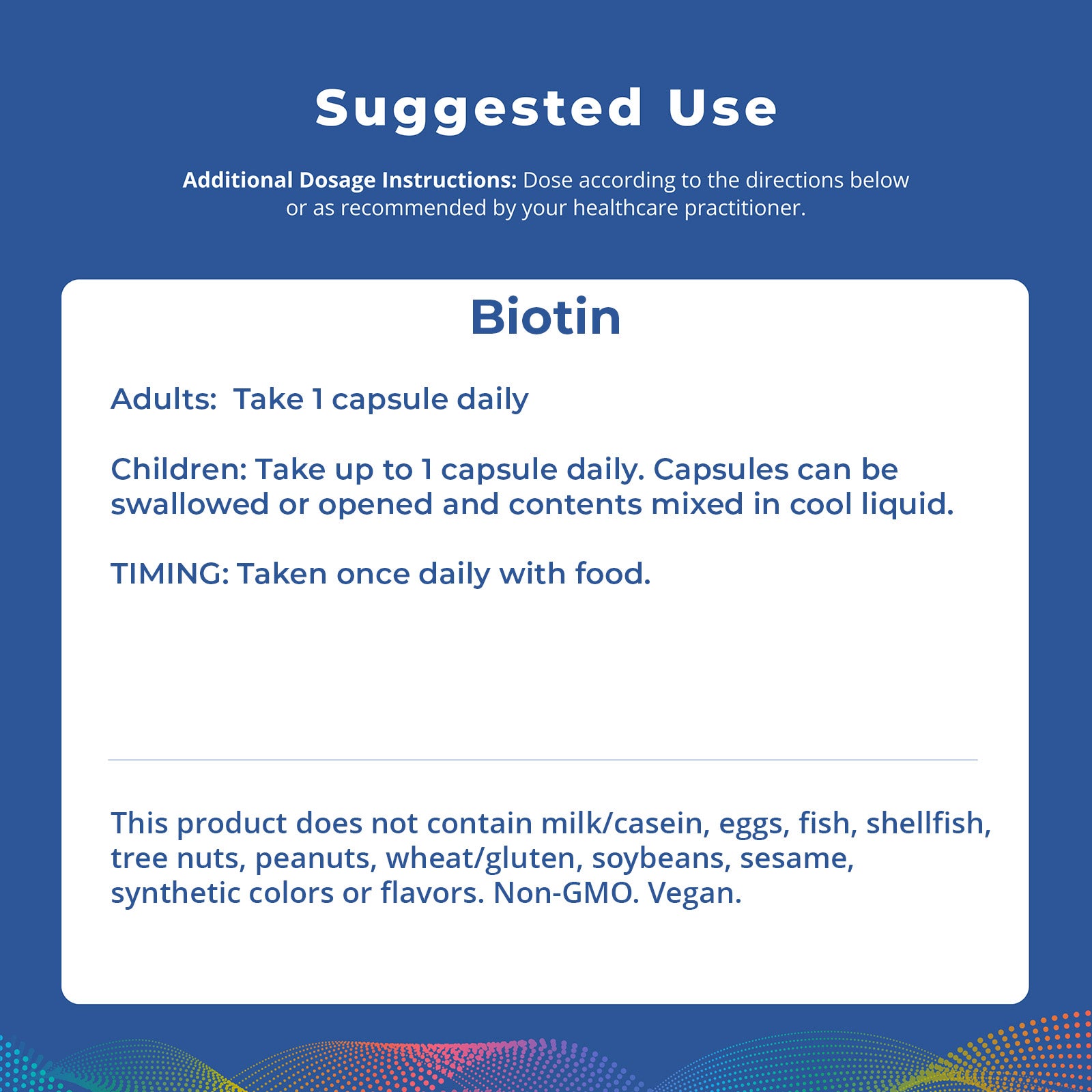 Biotin, 90 Capsules