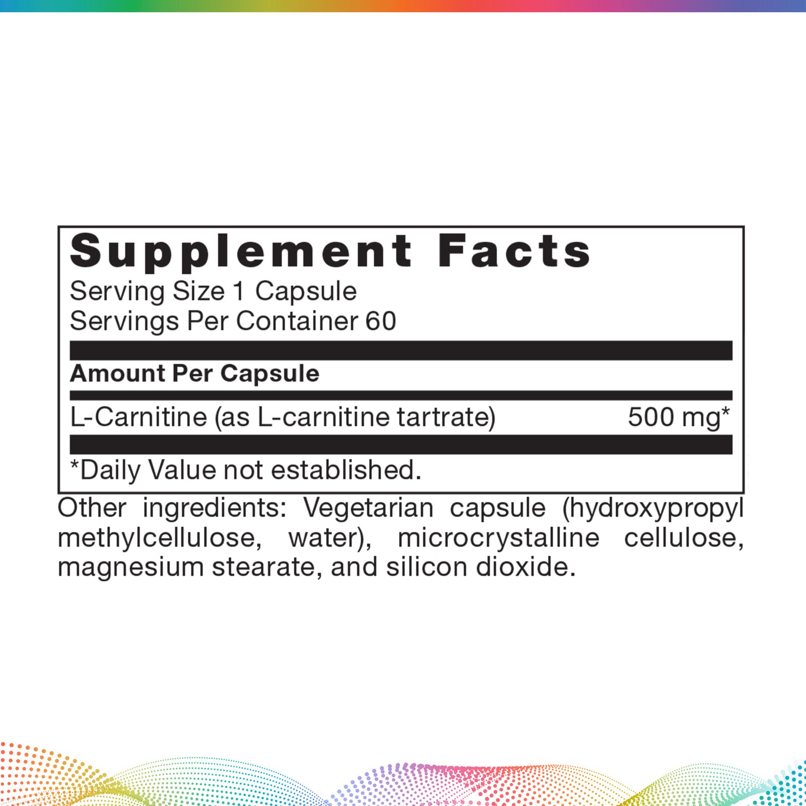 L-Carnitine Tartrate, 60 Capsules