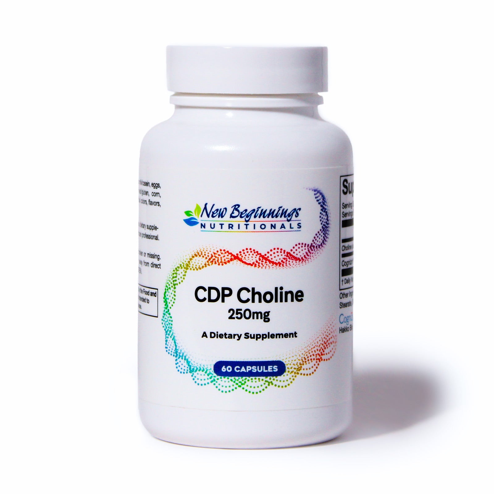 CDP Choline 250 mg, 60 Capsules  ON SALE!