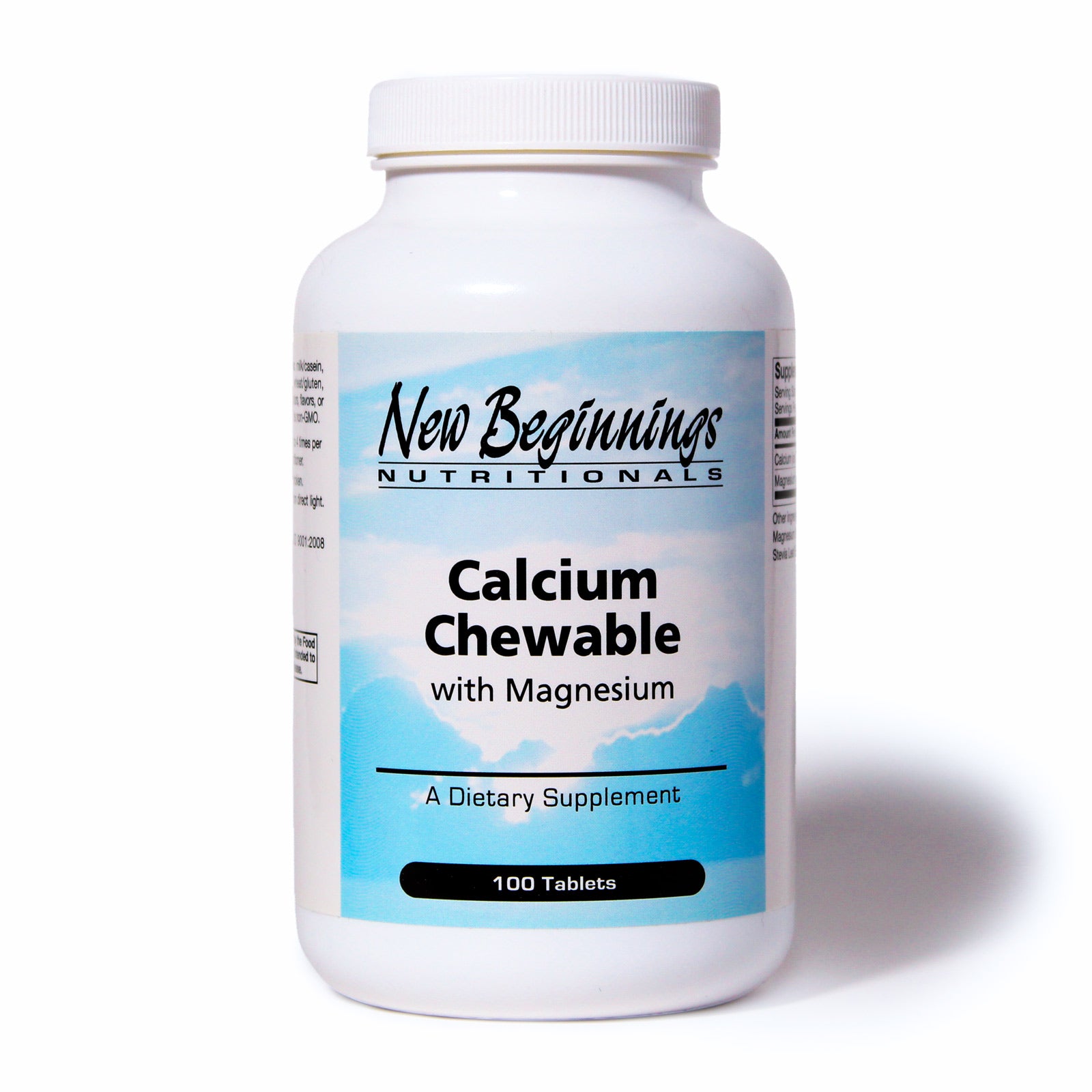 Calcium Chew. w/ Magnesium - 100 Tablets