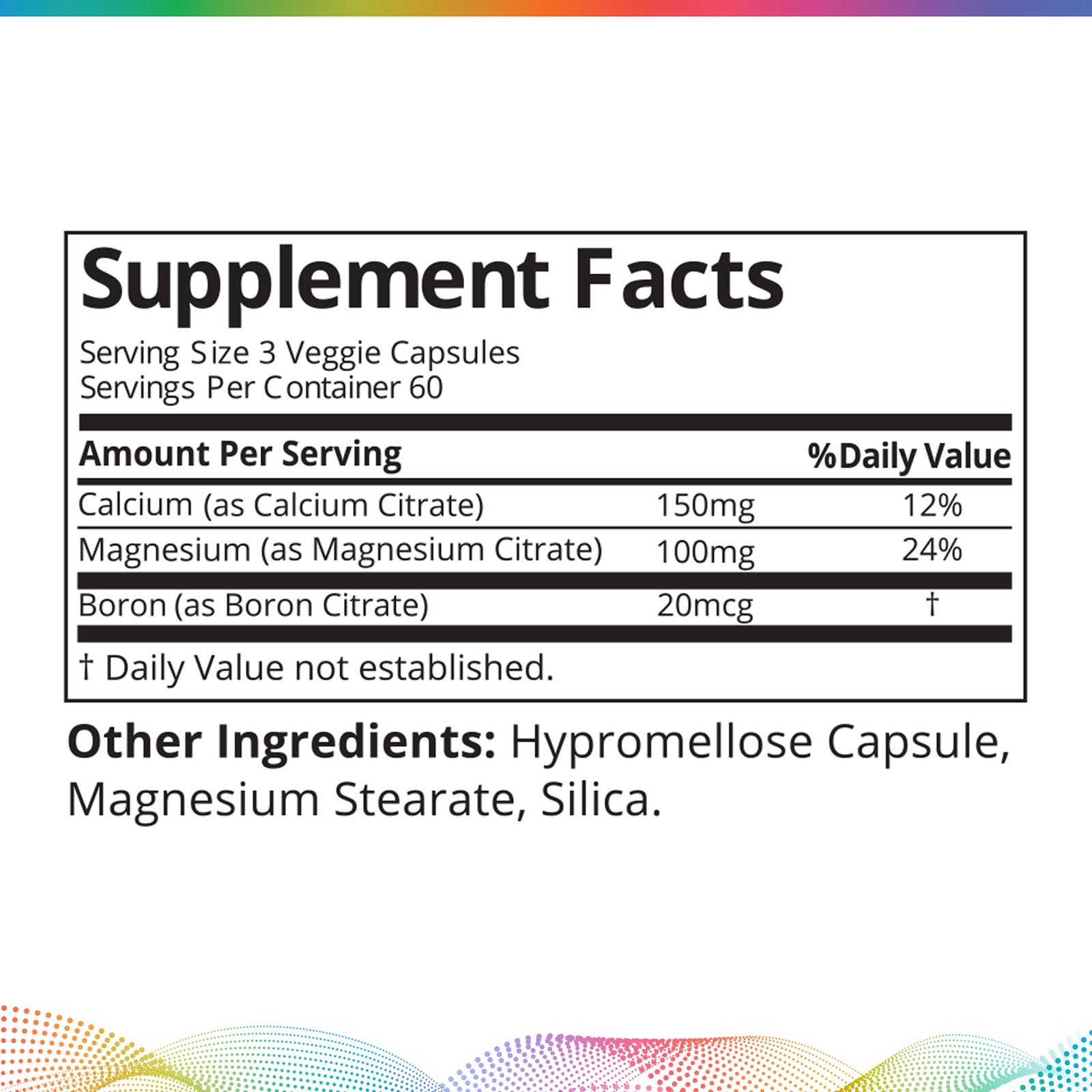 Calcium Magnesium Citrate, 180 Capsules