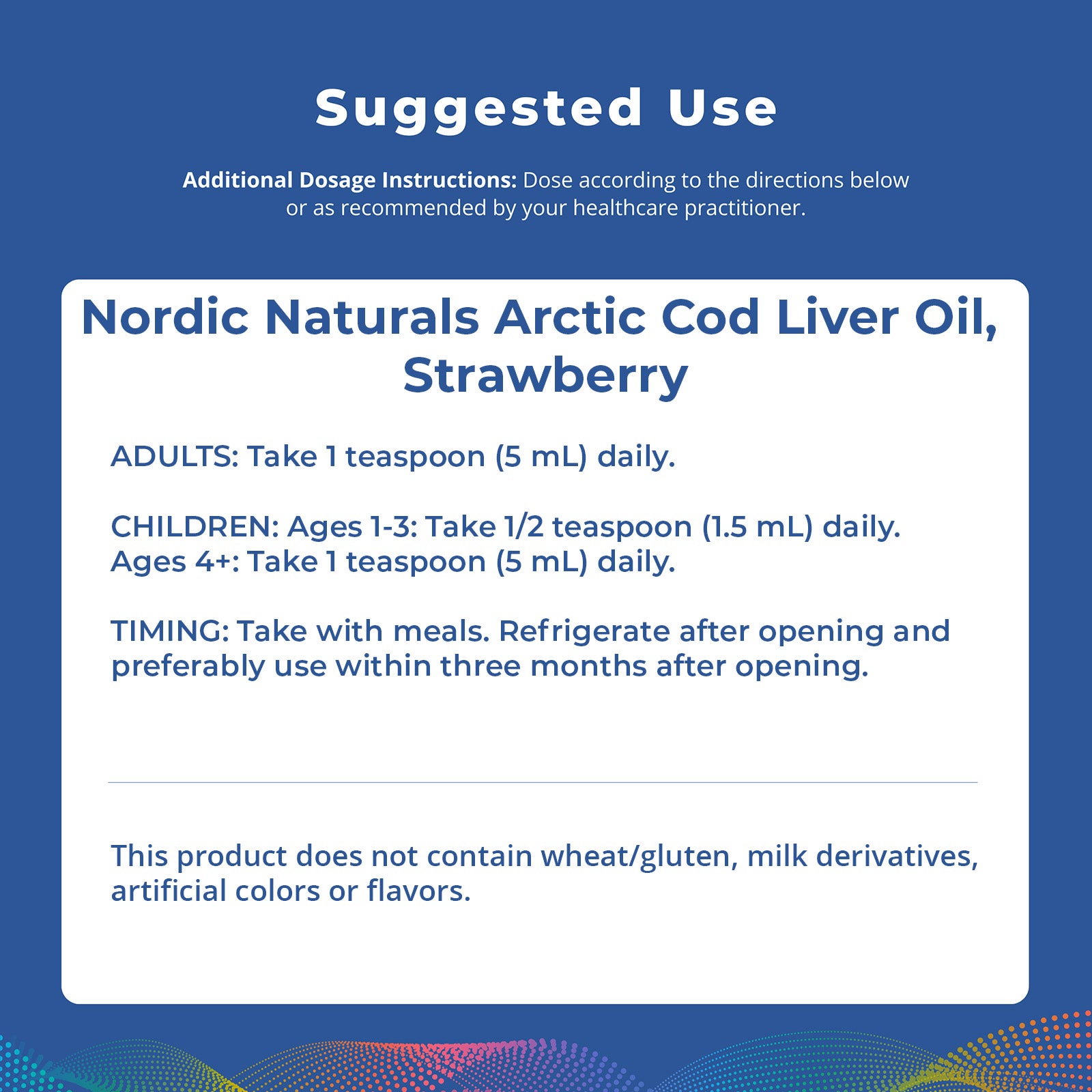 Nordic Naturals Arctic Cod Liver Oil Strawberry - 8 oz