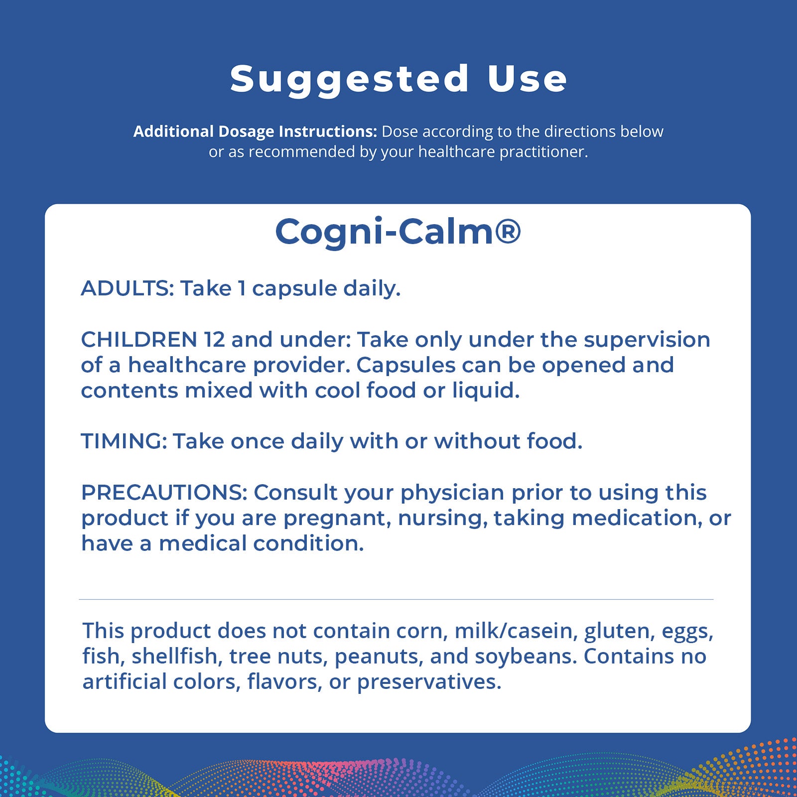 Cogni-Calm, 30 Capsules
