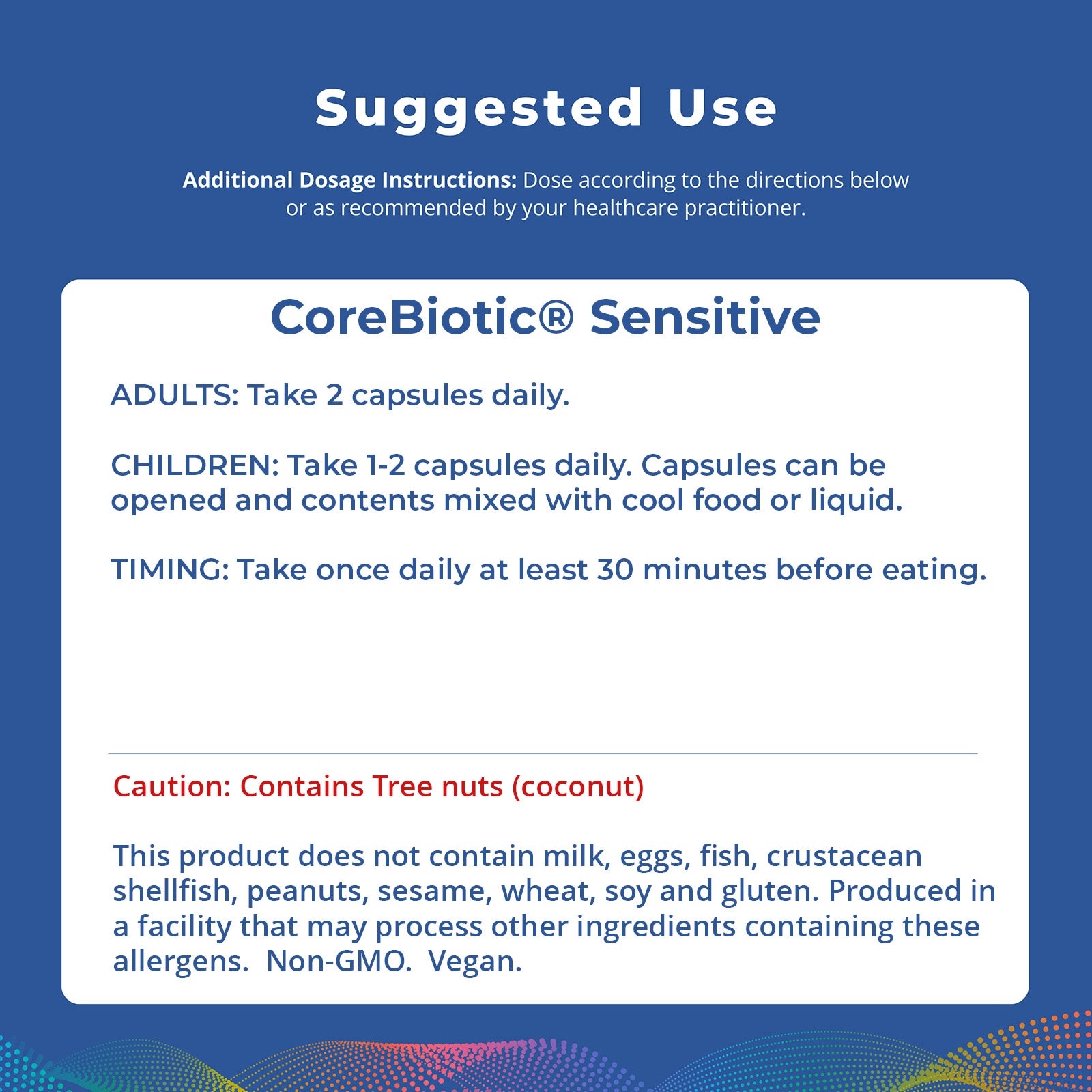 CoreBiotic Sensitive, 60 Capsules