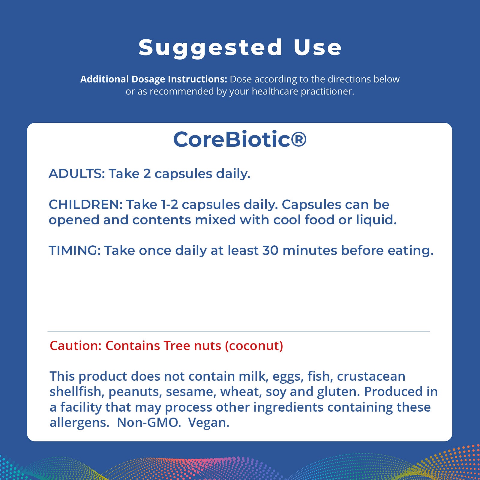 CoreBiotic, 60 cápsulas 