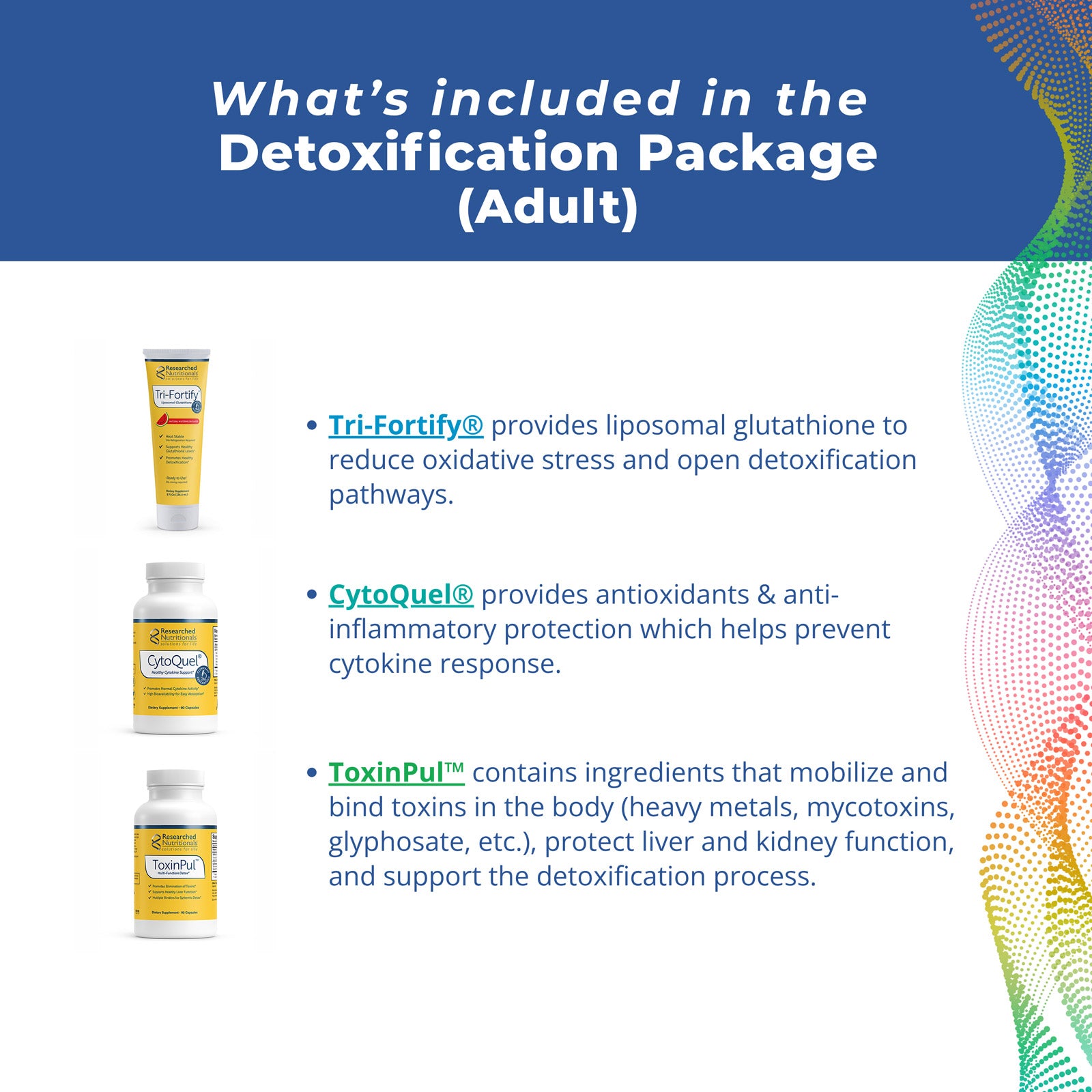 Paquete básico de desintoxicación para adultos