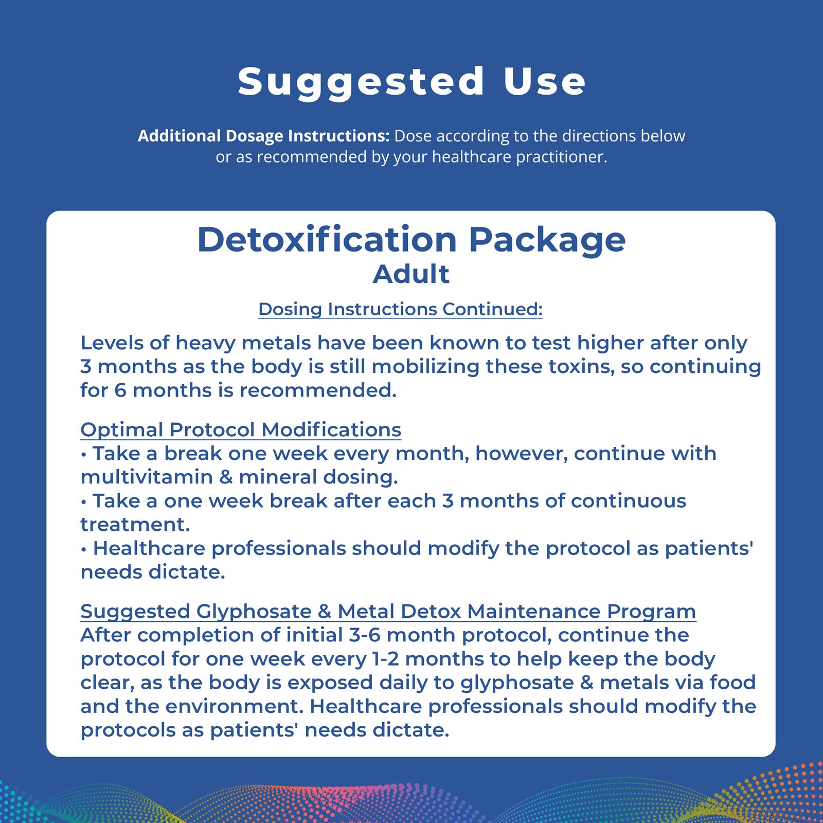 Adult Basic Detoxification Package