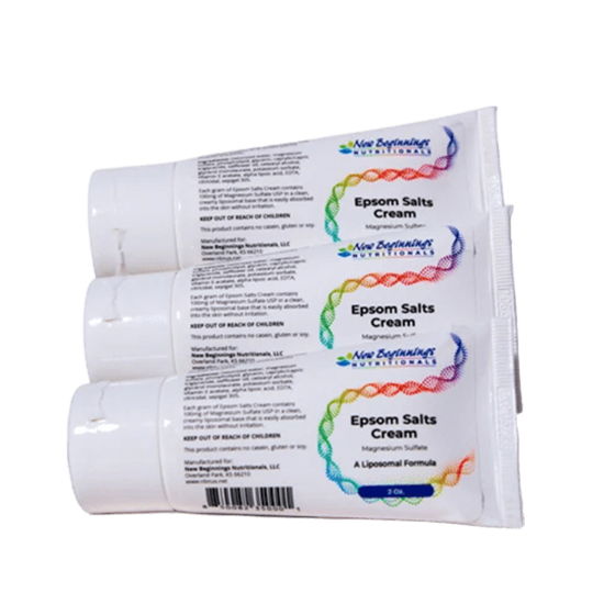Epsom Salts Cream Package - Buy 2 Get the 3rd 50% Off