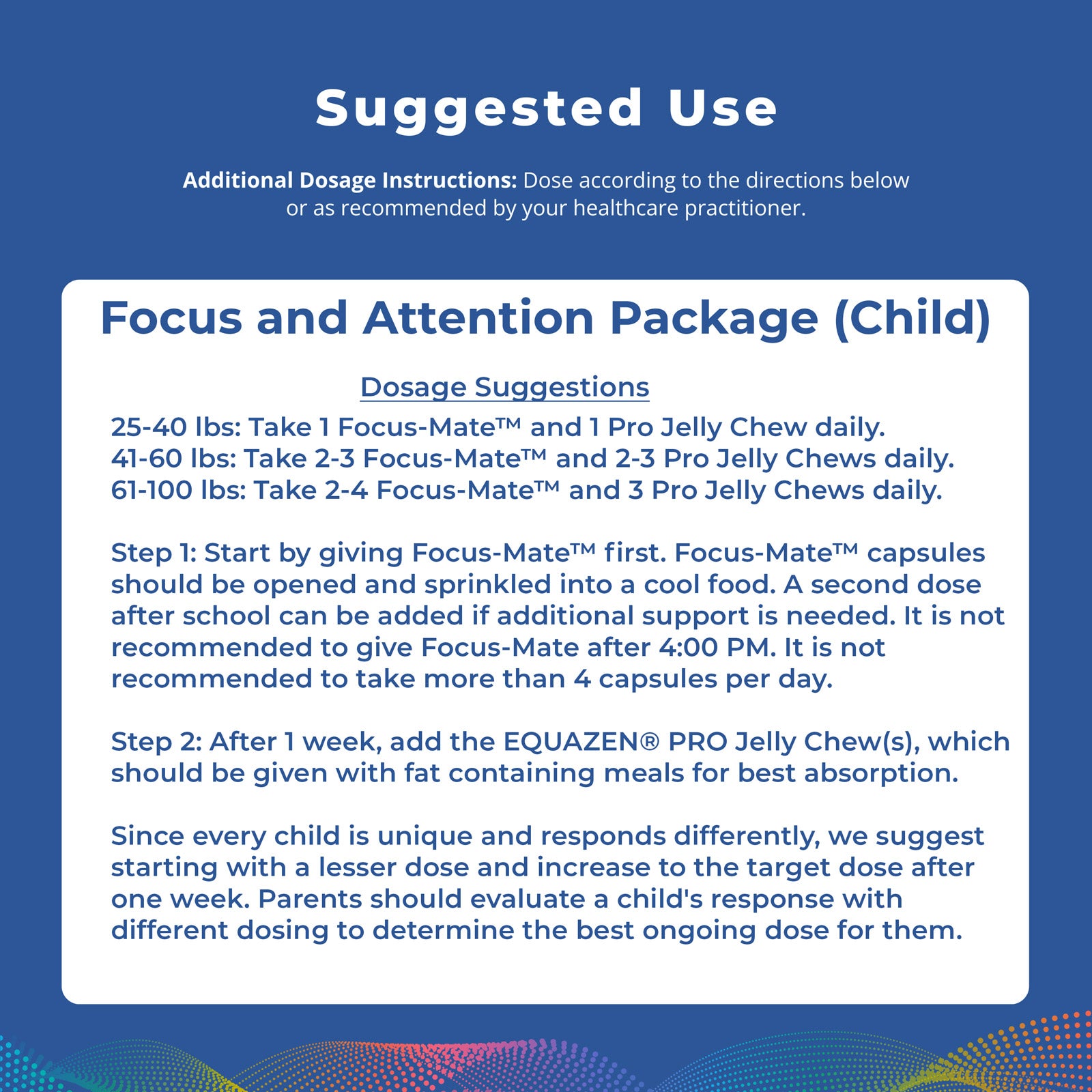 Focus and Attention Pkg - Children