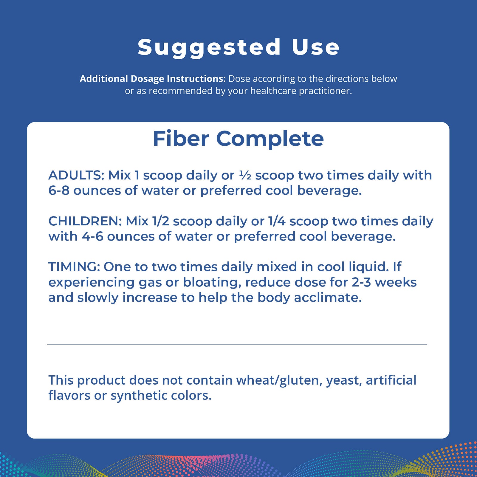 Fiber Complete, polvo de 18.5 oz