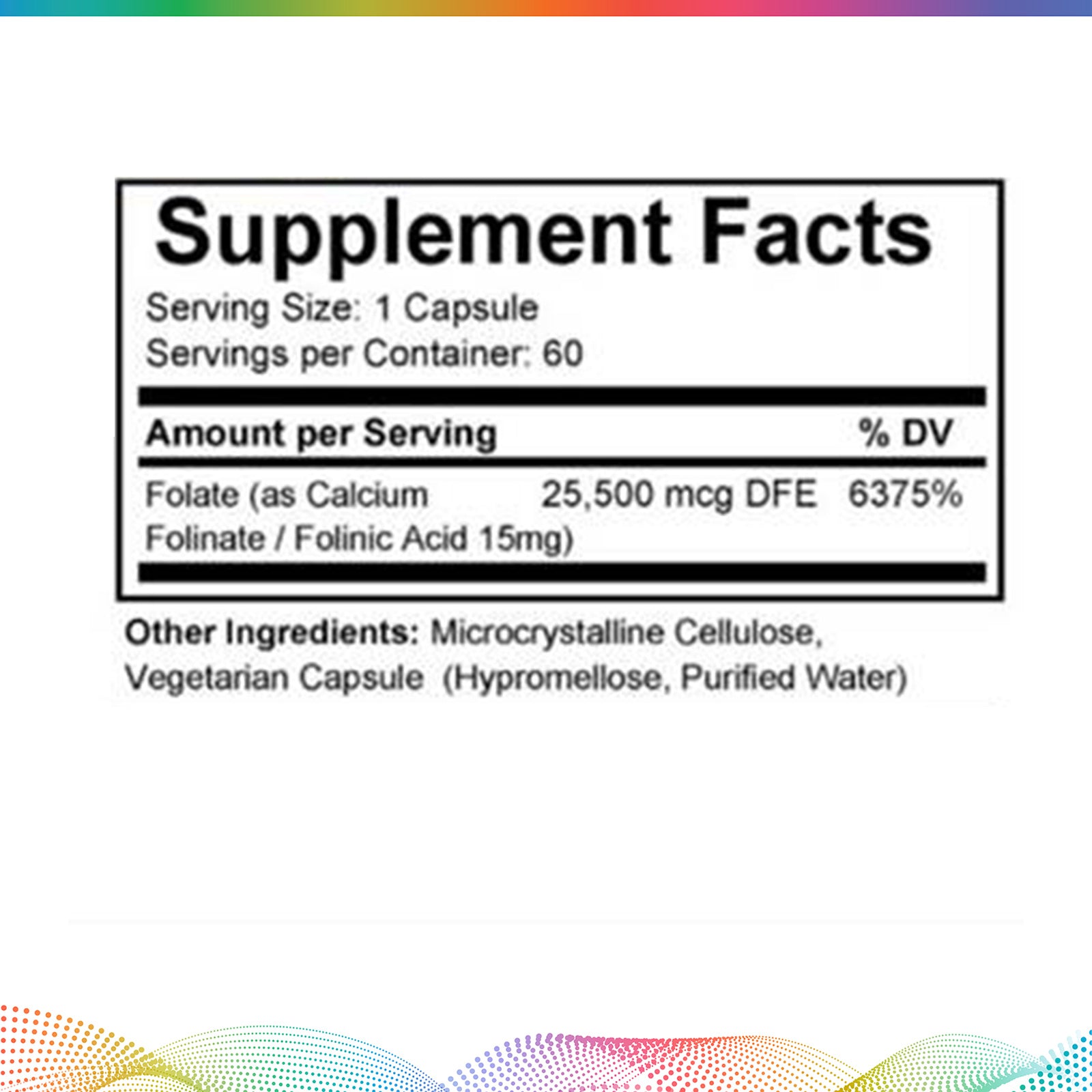 Hi-Folinic, 60 Capsules