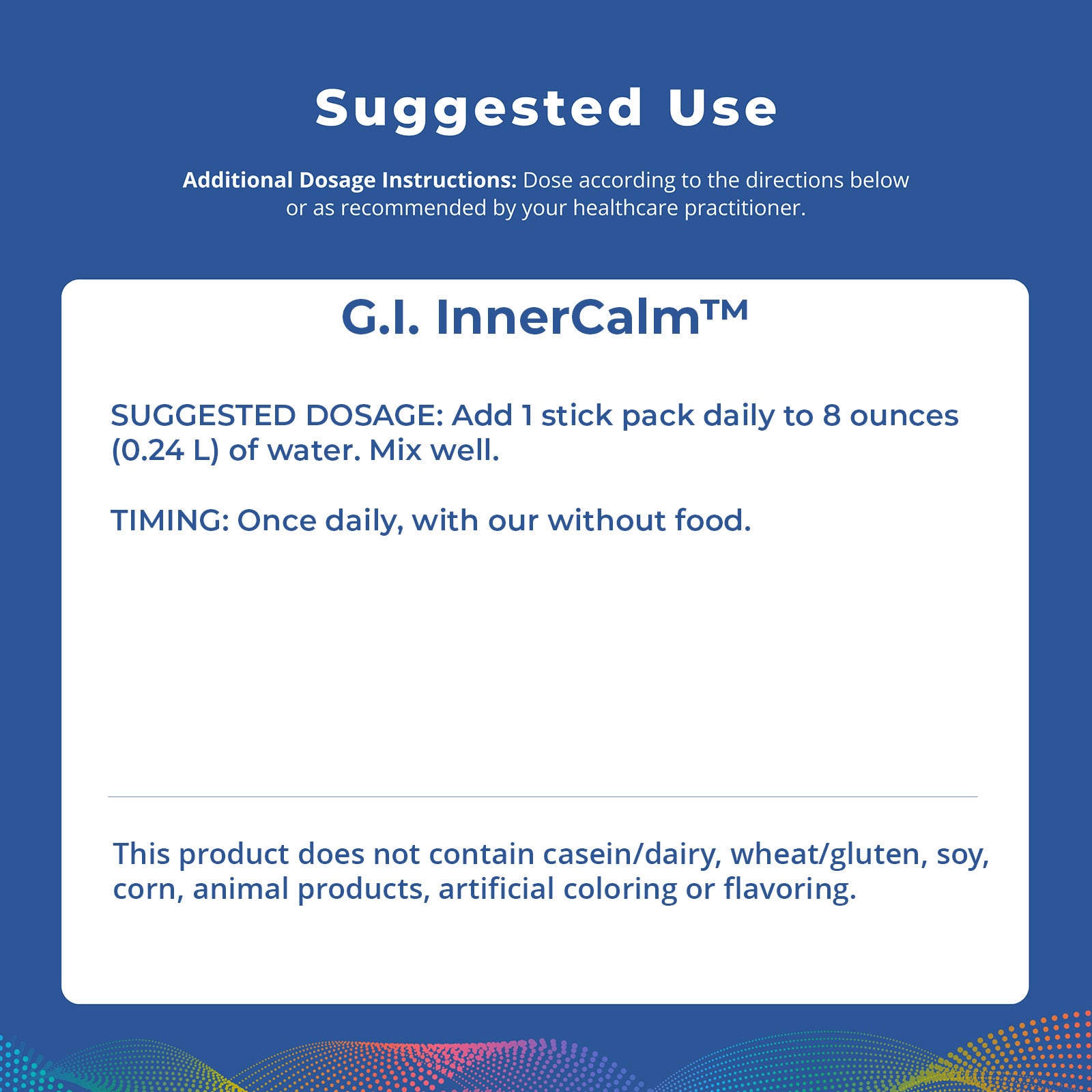 G.I. InnerCalm, 30 Packets