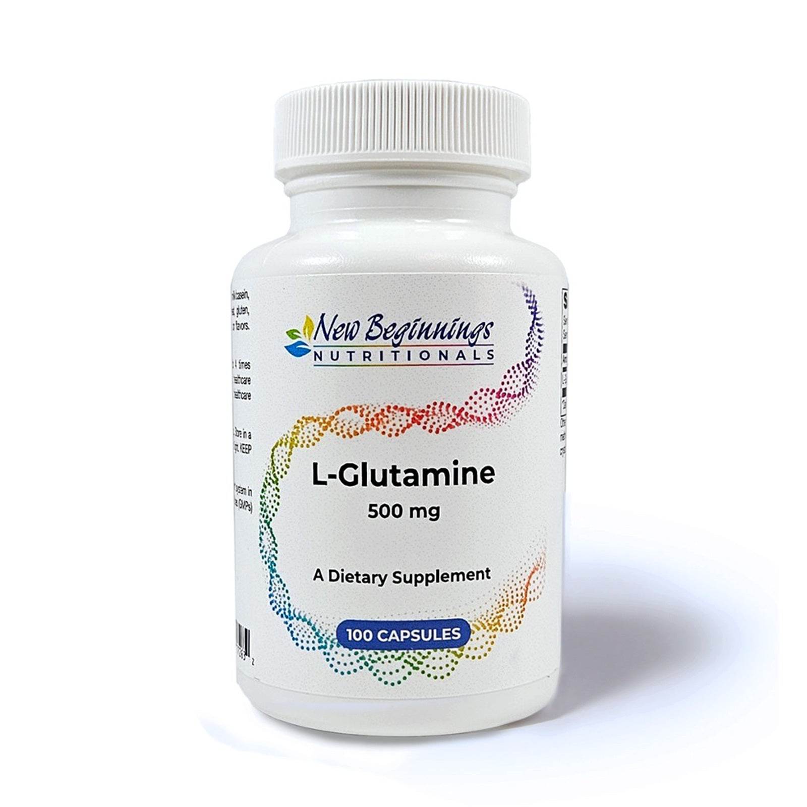 L-Glutamine, 500 mg, 100 caps