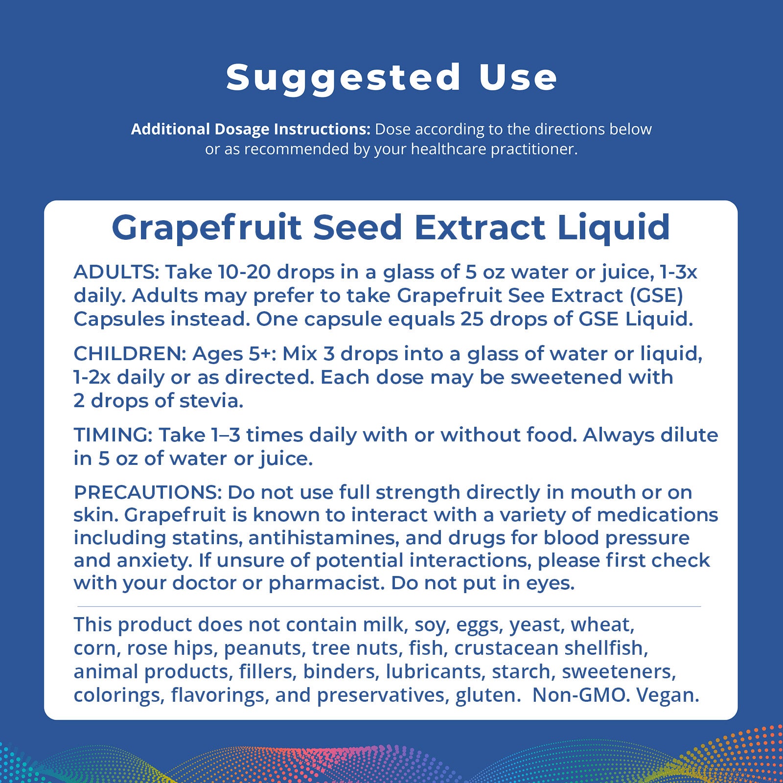 Grapefruit Seed Extract Liquid, 2 fl oz