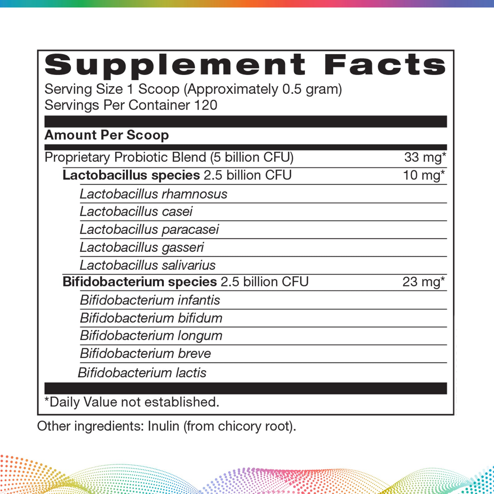 Infant Probiotic Formula, 66g Powder