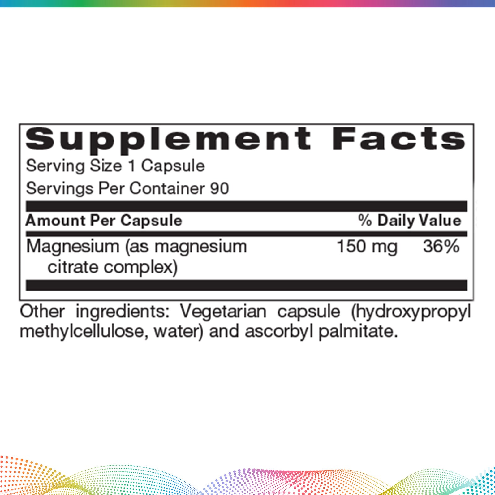 Magnesium Citrate, 90 Capsules