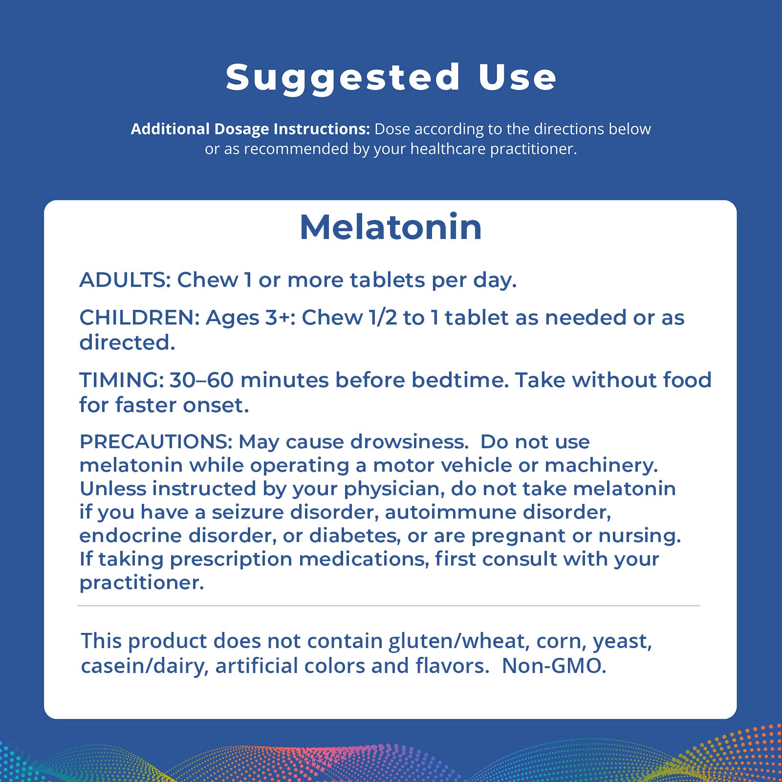 Melatonin 1 mg, 100 Tablets