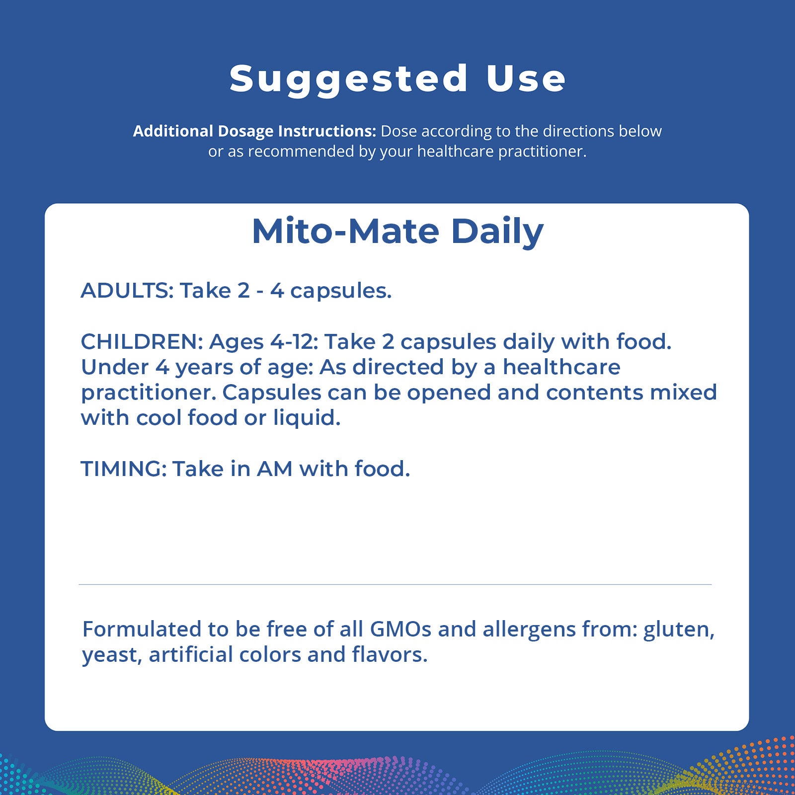 Mito-Mate Daily, 120 Capsules