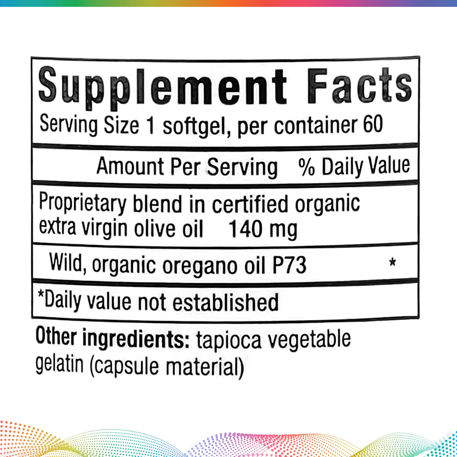 Oreganol P73, Super Strength, 60 Softgels