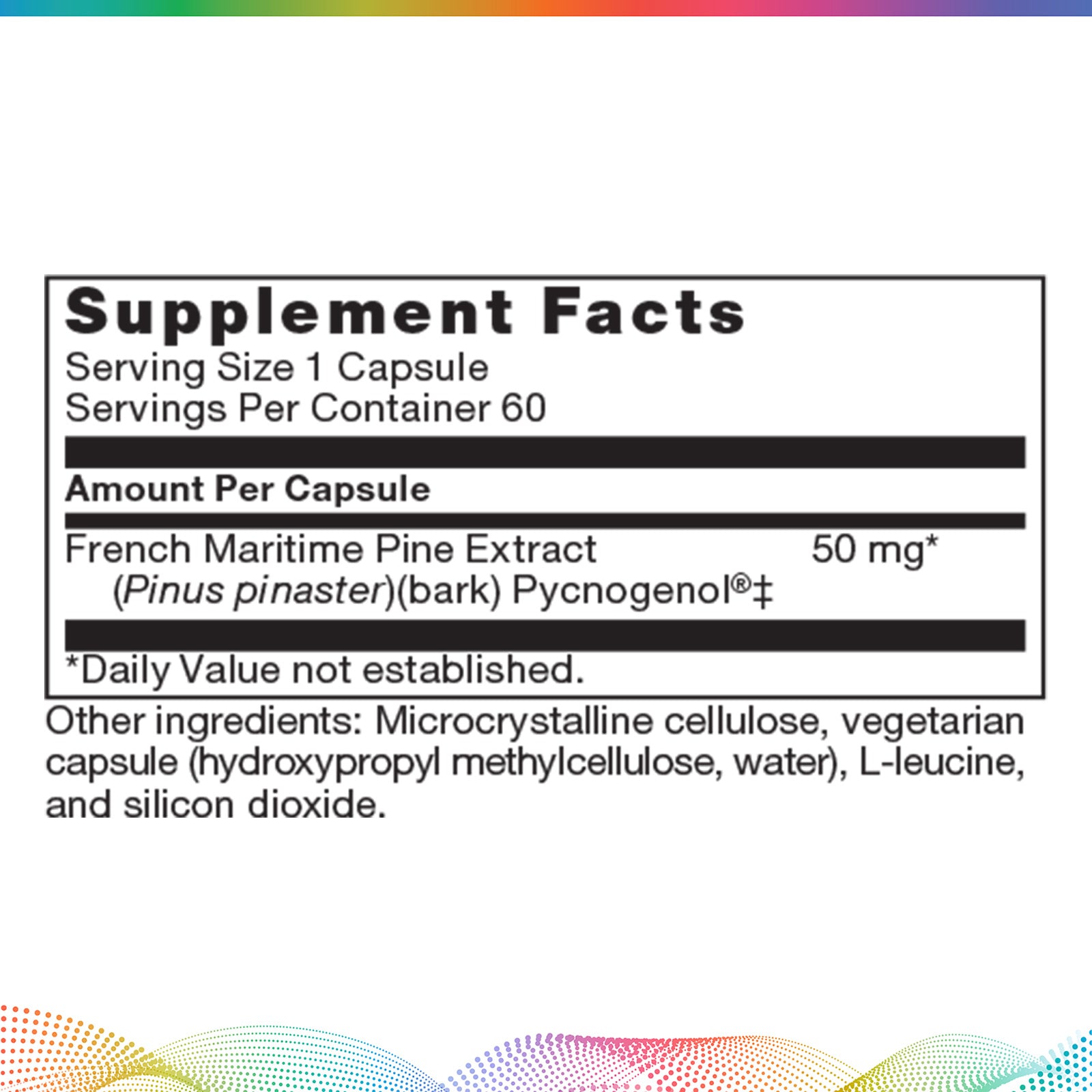 Pycnogenol, 60 Capsules