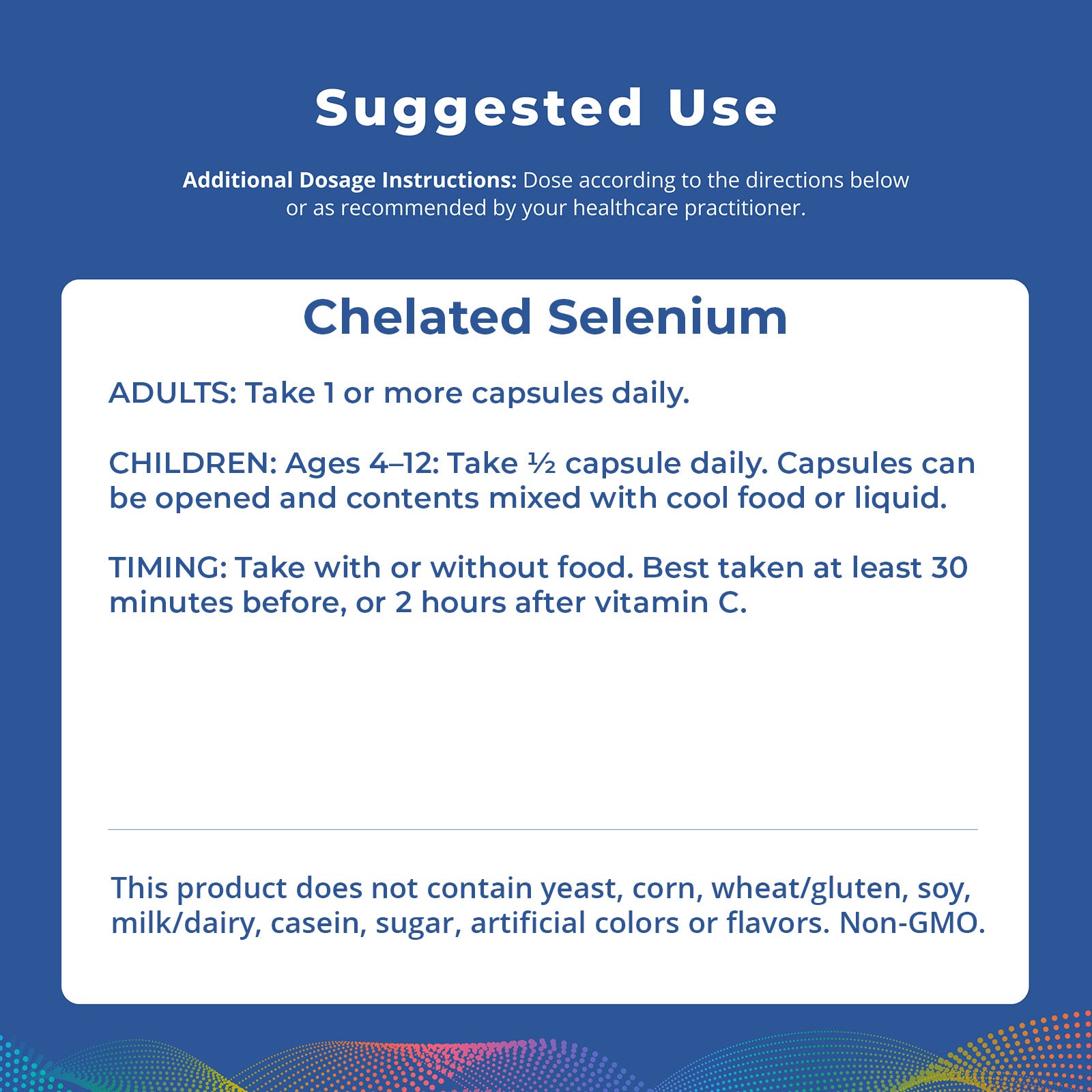 Chelated Selenium - 200 mg, 90 Capsules