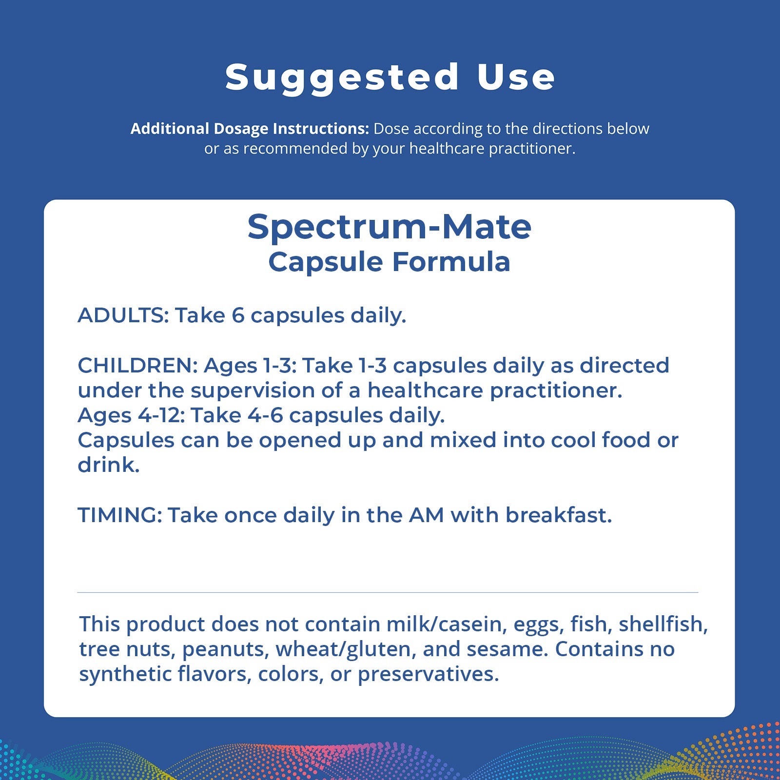 Spectrum-Mate, 180 Capsules