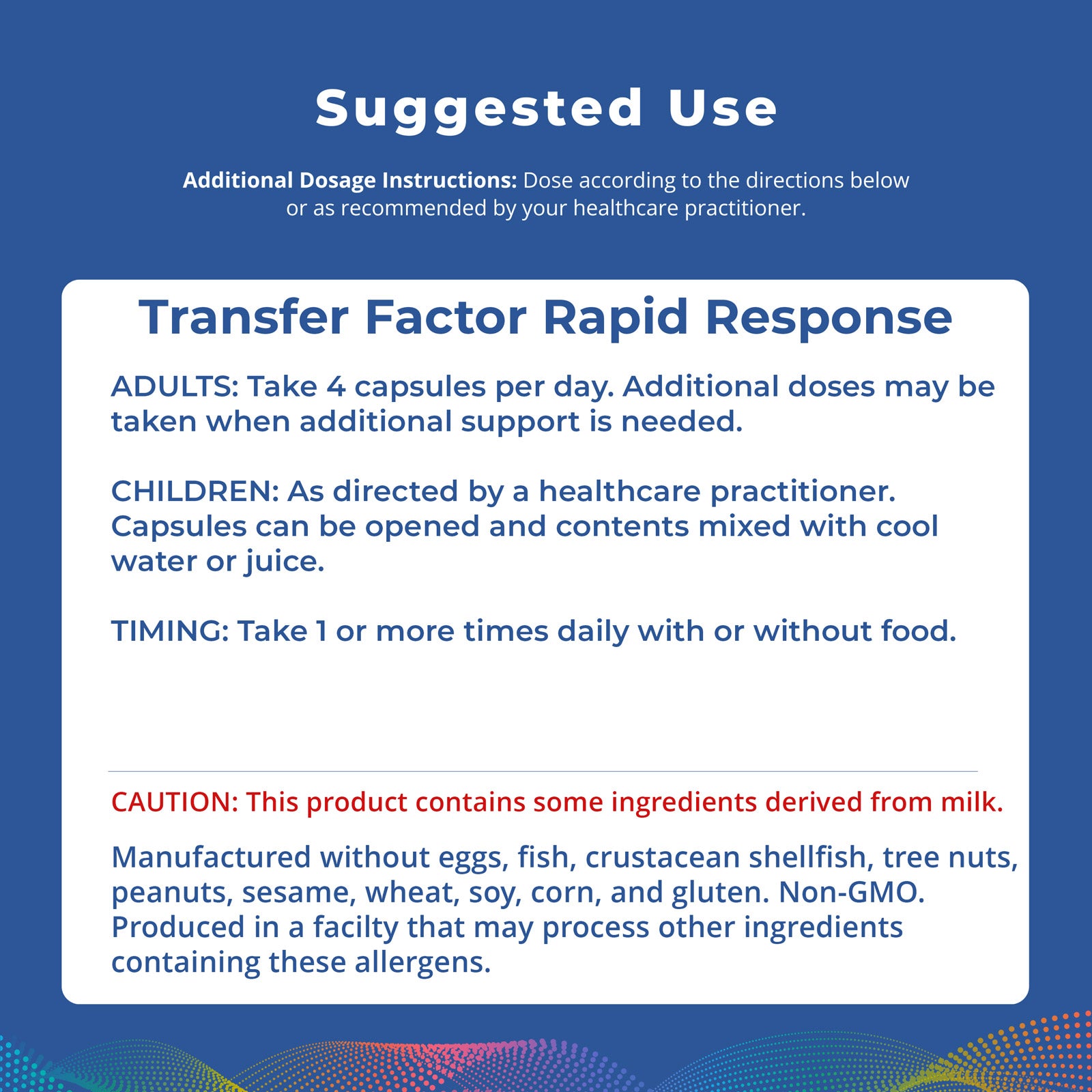 Transfer Factor Rapid Response™ , 120 Cápsulas